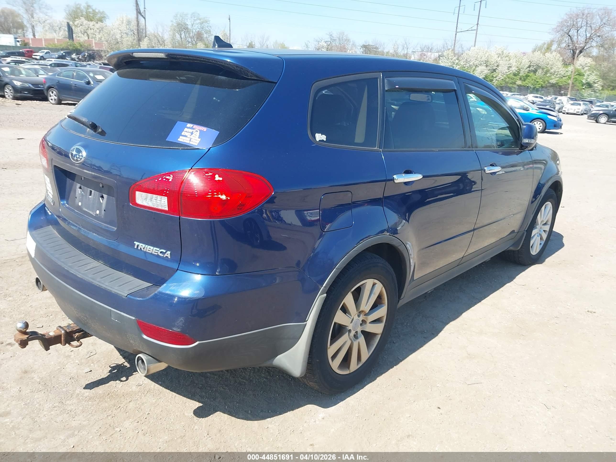 2010 Subaru Tribeca 3.6r Limited Blue vin: 4S4WX9GDXA4401662