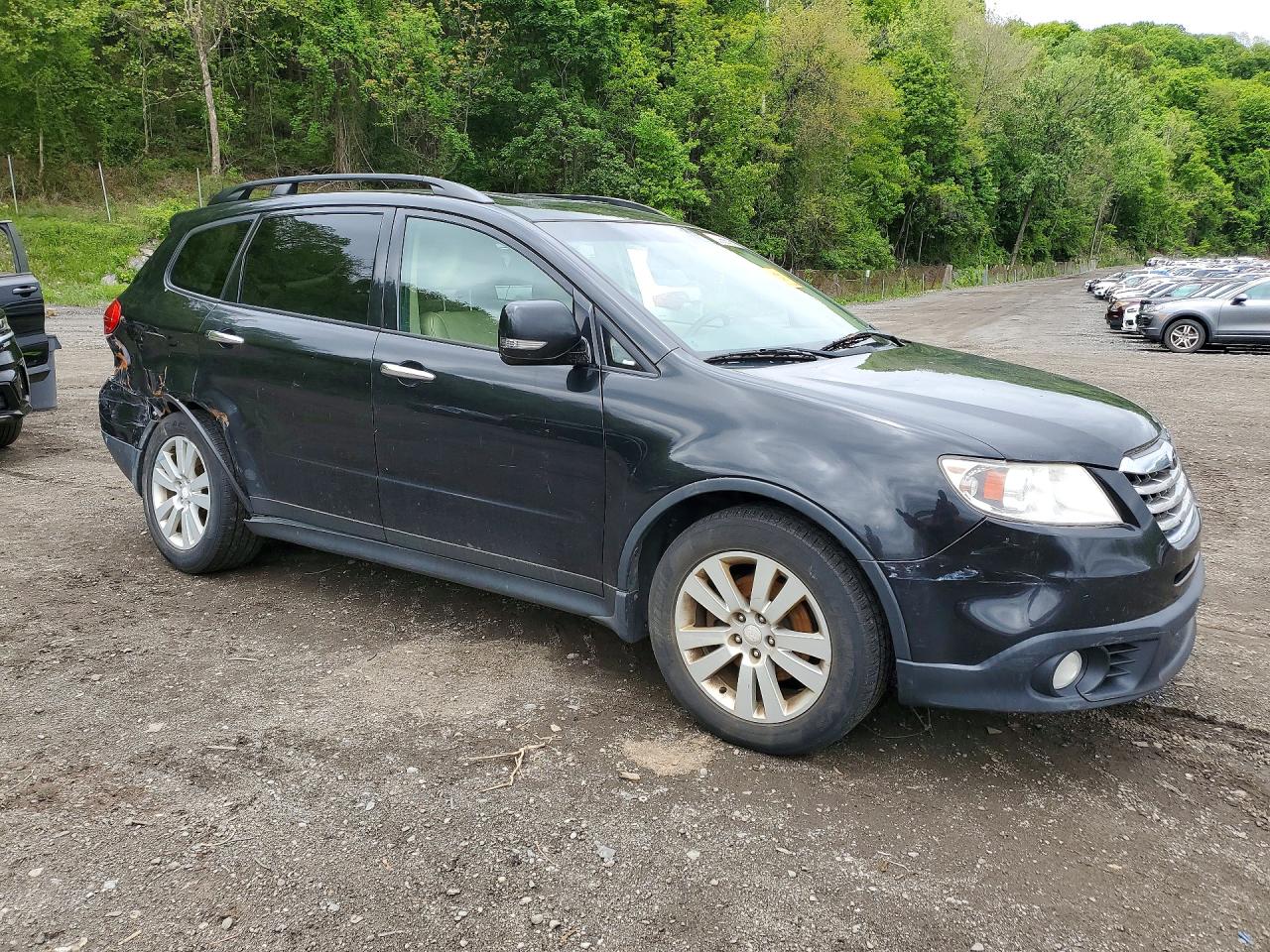 2011 Subaru Tribeca Limited Black vin: 4S4WX9GDXB4401064