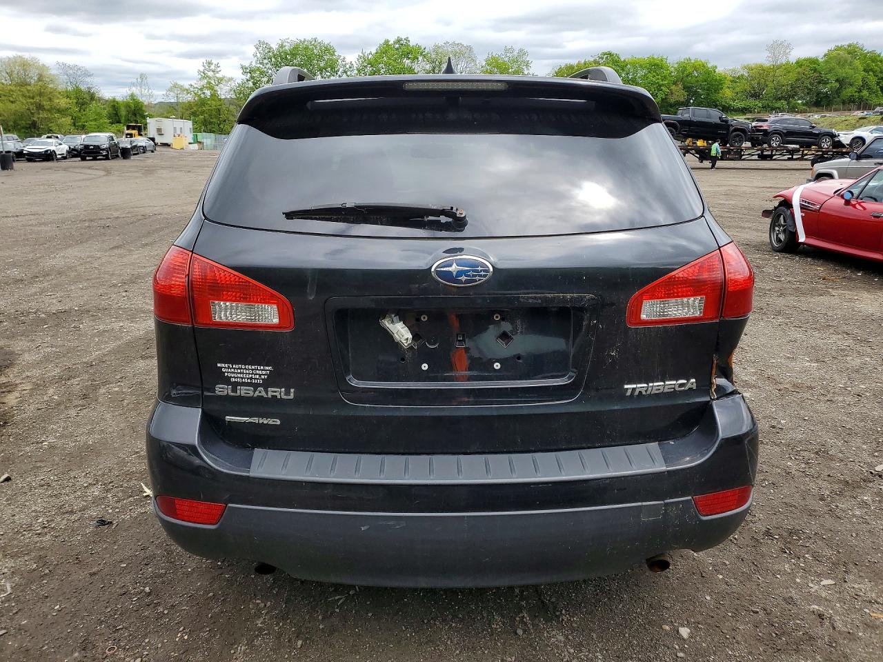 2011 Subaru Tribeca Limited Black vin: 4S4WX9GDXB4401064