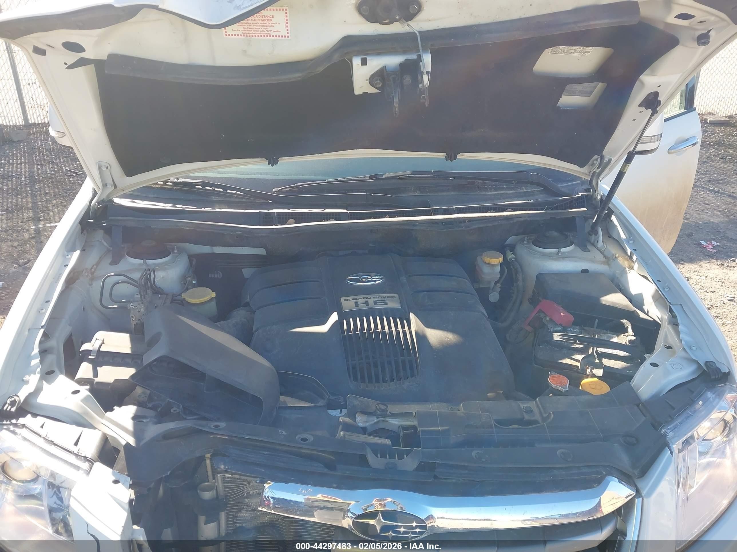 2014 Subaru Tribeca 3.6r Limited Белый vin: 4S4WX9GDXE4400579