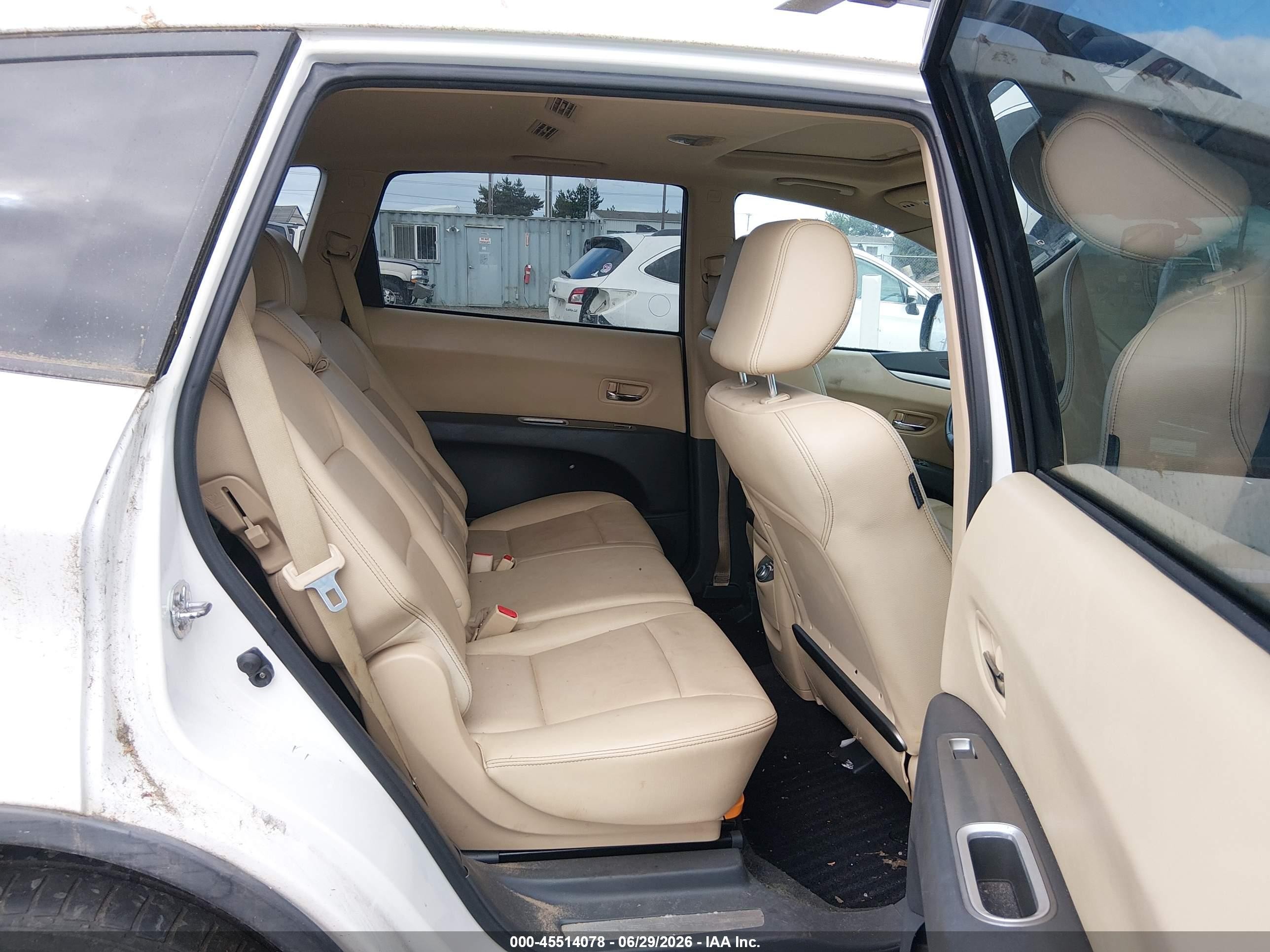 2013 Subaru Tribeca 3.6r Limited Белый vin: 4S4WX9HD1D4401696