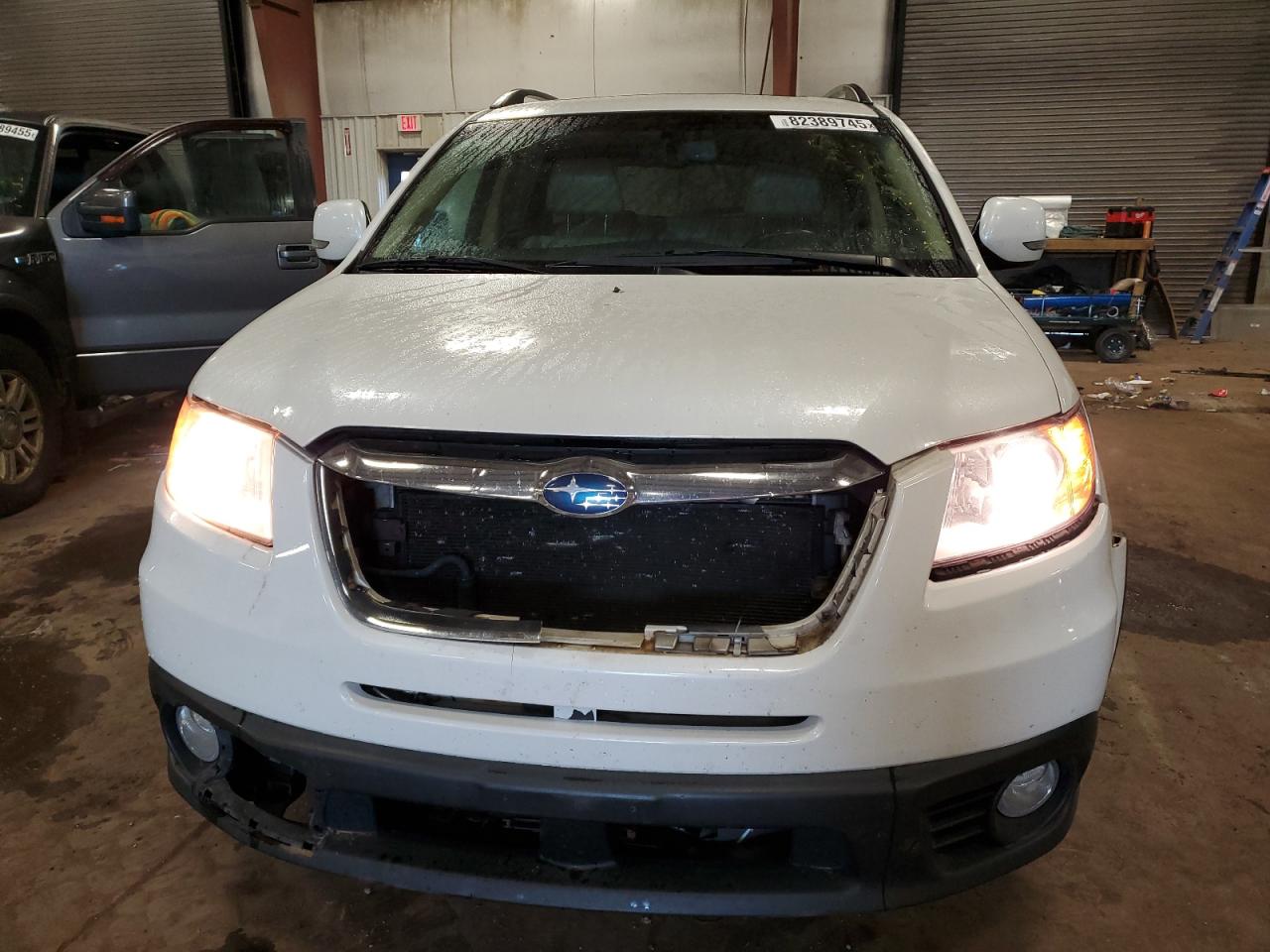 2010 Subaru Tribeca Limited White vin: 4S4WX9HD2A4402142