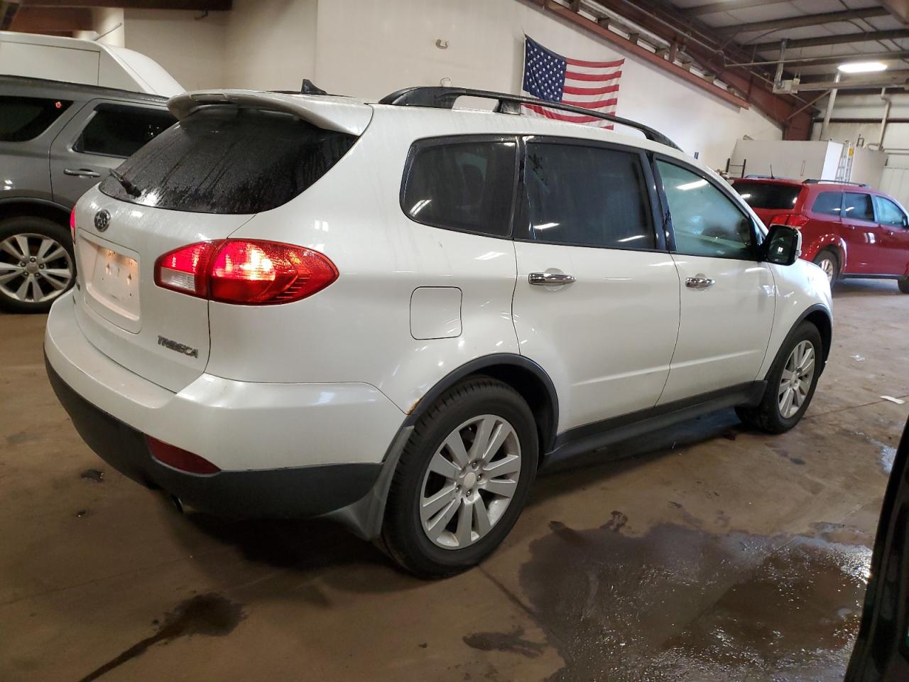 2010 Subaru Tribeca Limited White vin: 4S4WX9HD2A4402142