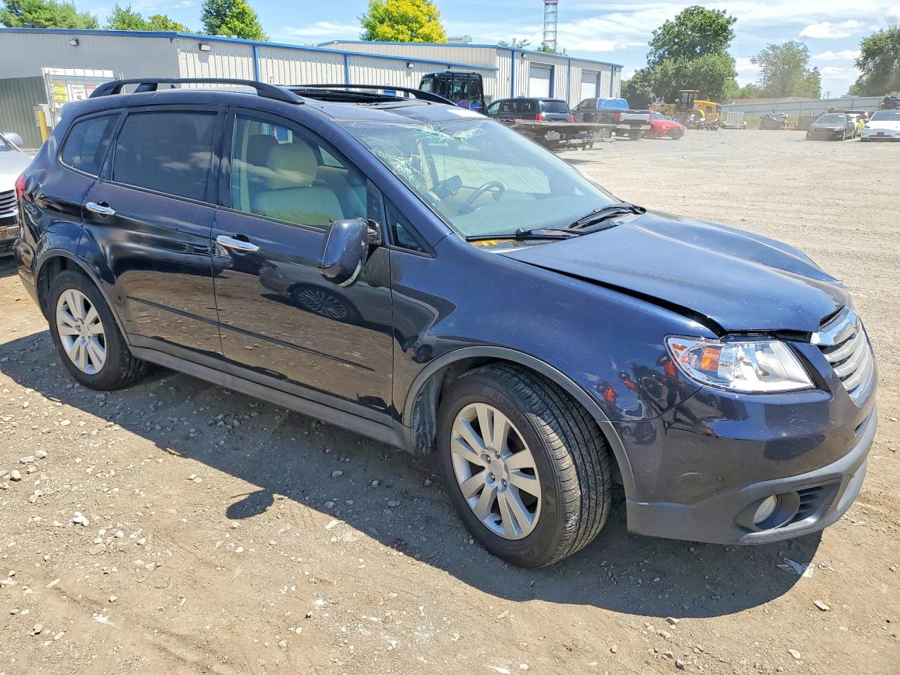 2012 Subaru Tribeca Limited Черный vin: 4S4WX9HD3C4401438