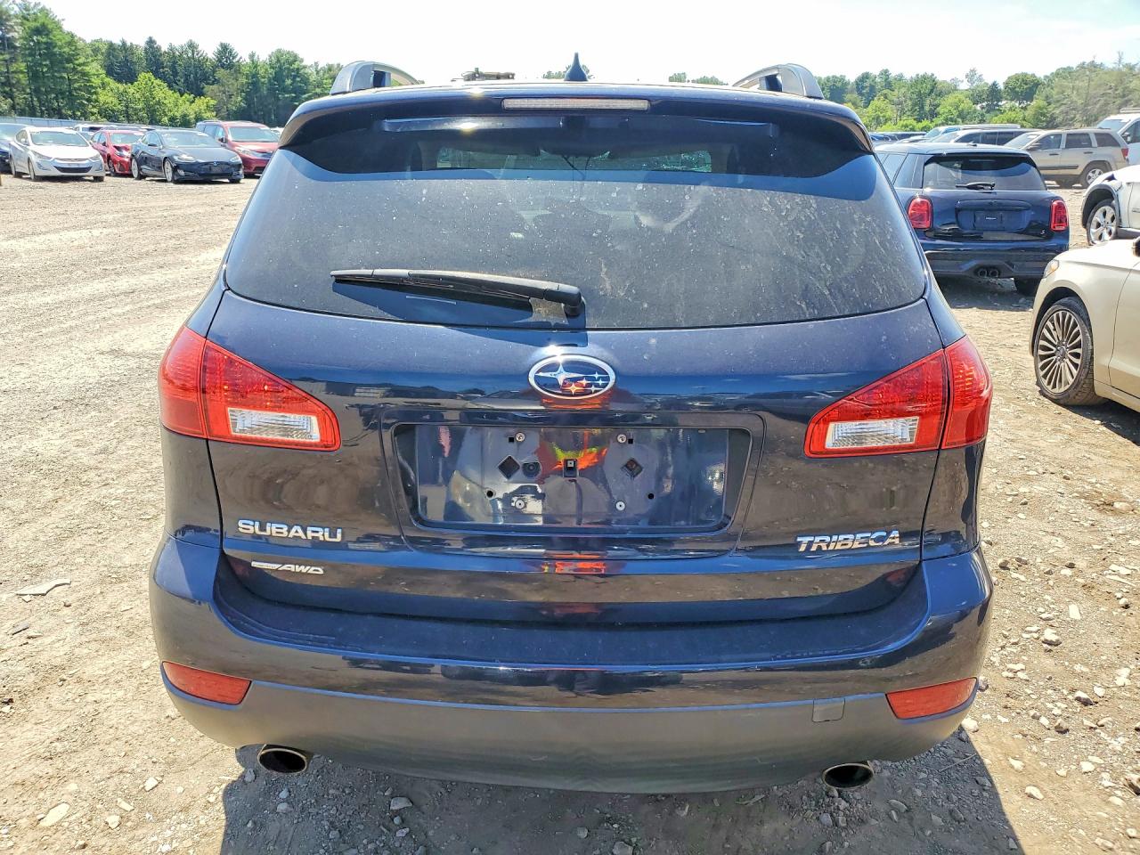 2012 Subaru Tribeca Limited Черный vin: 4S4WX9HD3C4401438