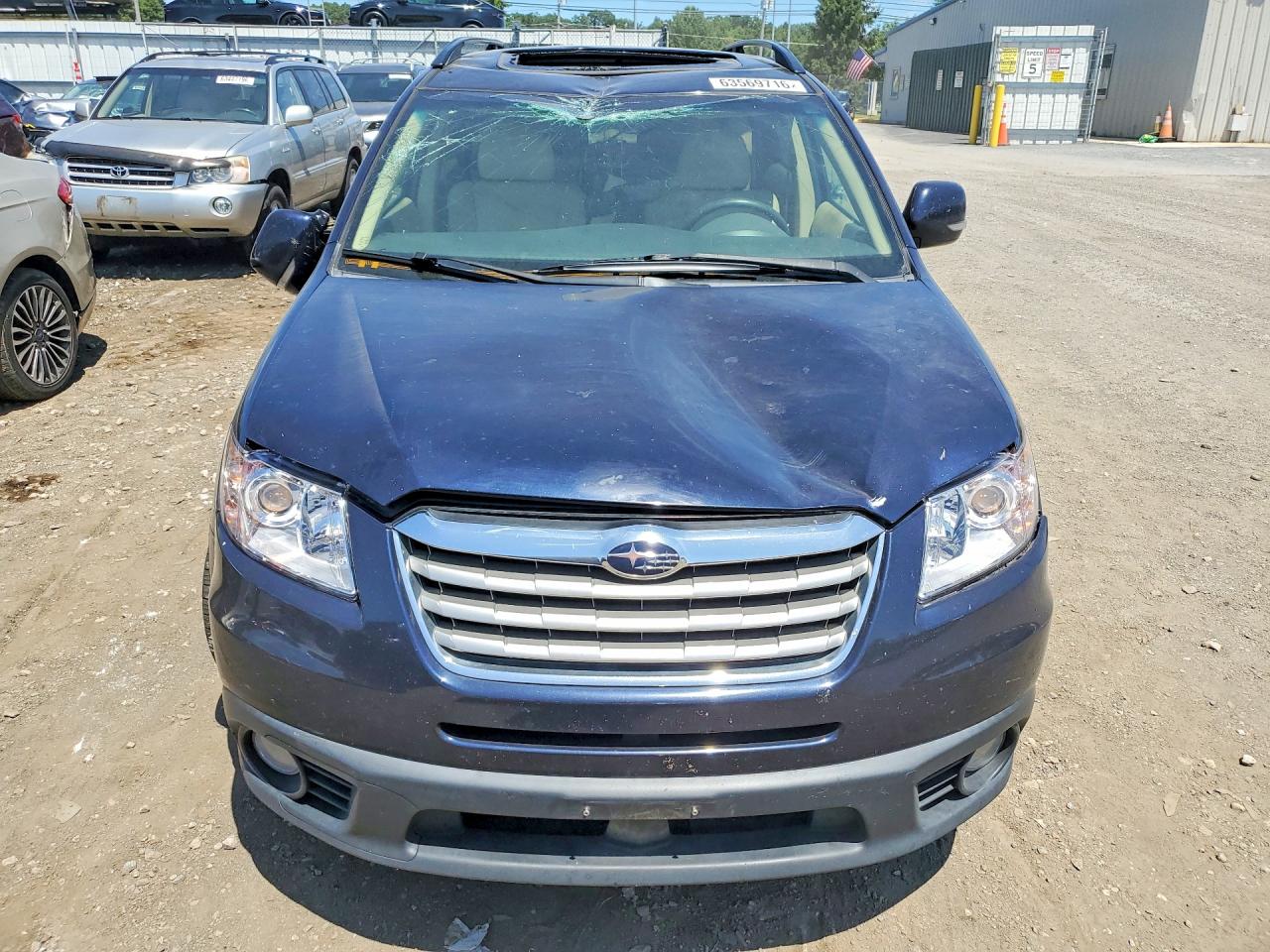 2012 Subaru Tribeca Limited Черный vin: 4S4WX9HD3C4401438