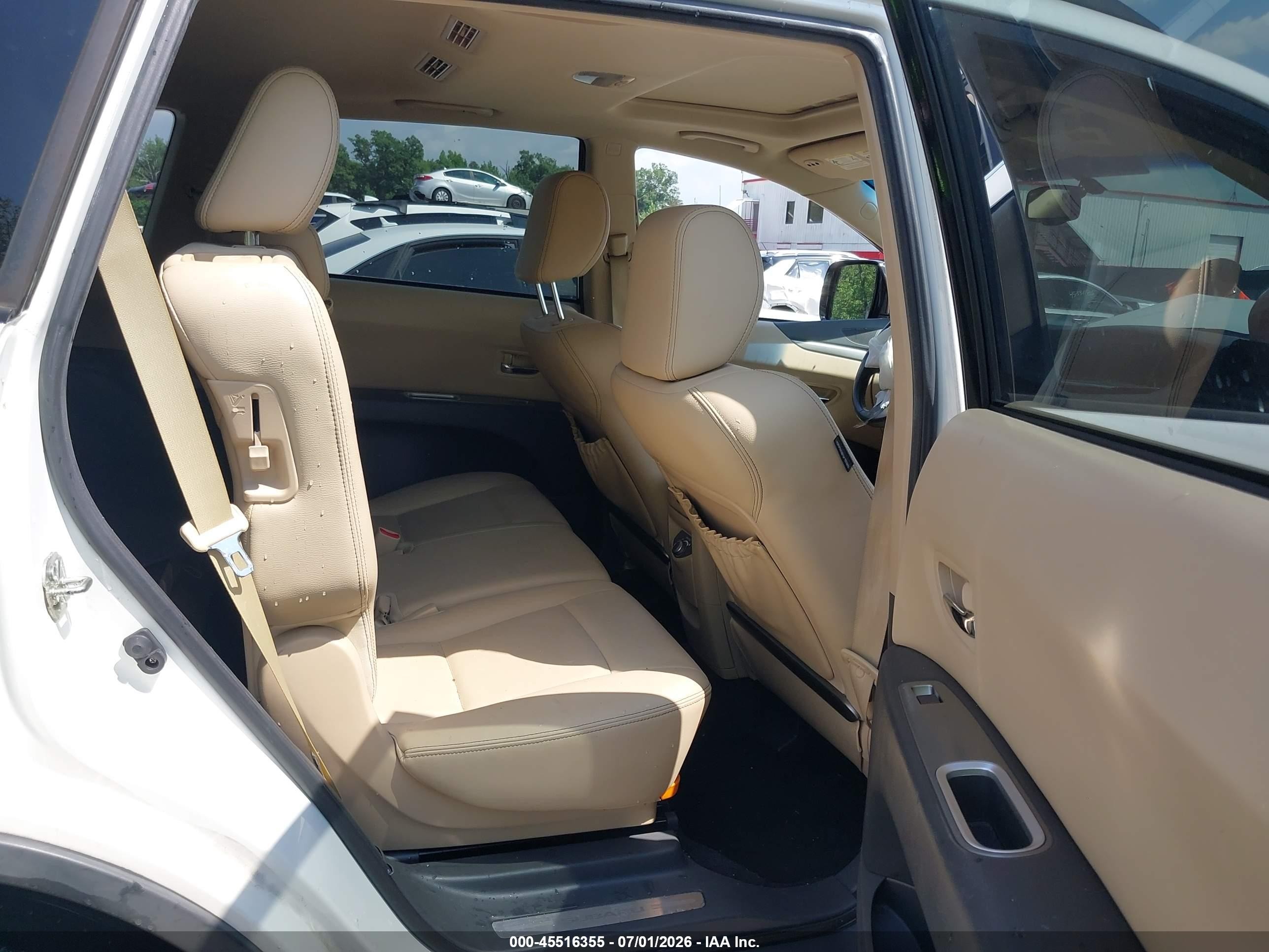 2013 Subaru Tribeca 3.6r Limited White vin: 4S4WX9HD5D4400549