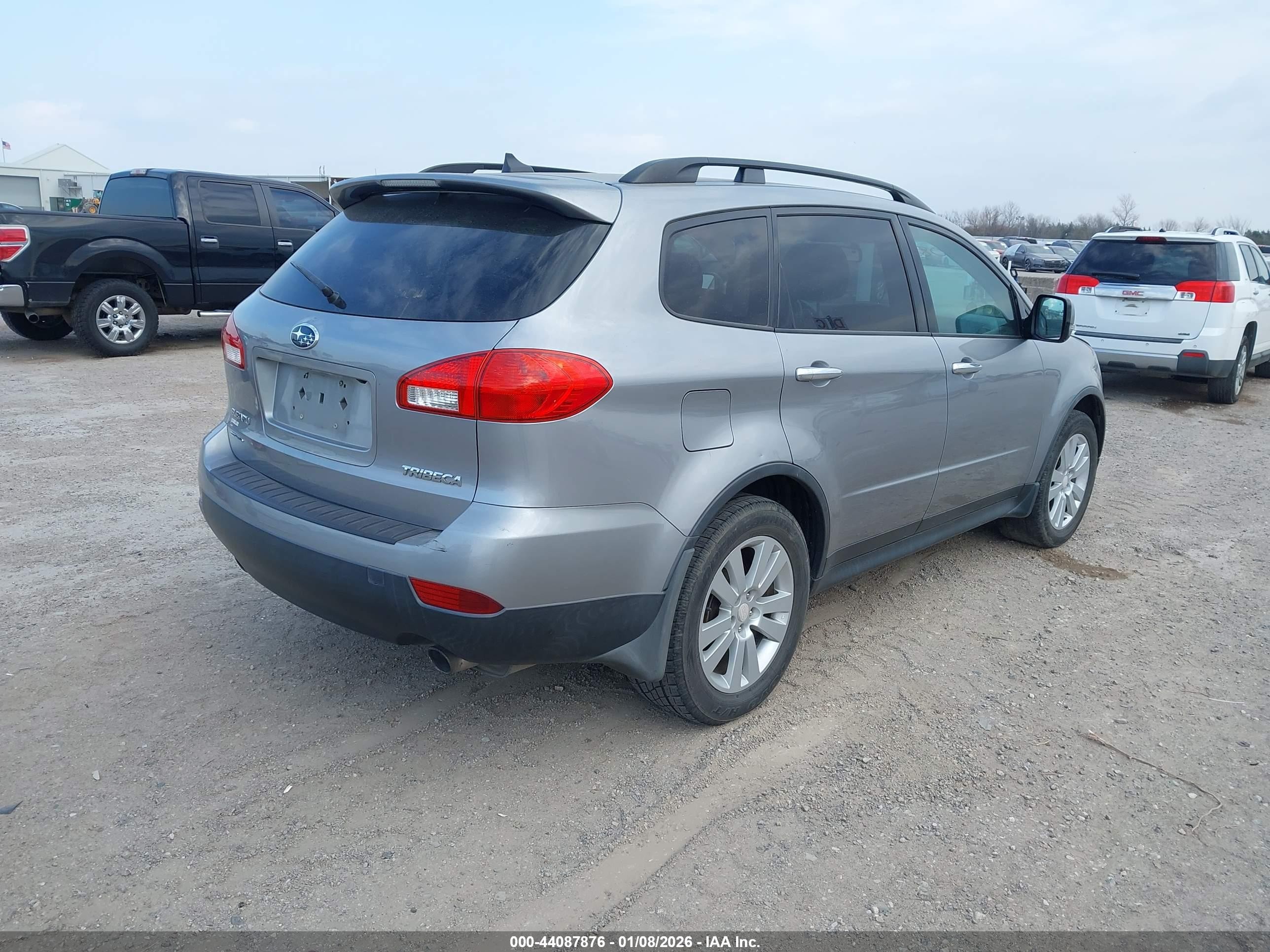 2010 Subaru Tribeca 3.6r Limited Silver vin: 4S4WX9HD6A4401138