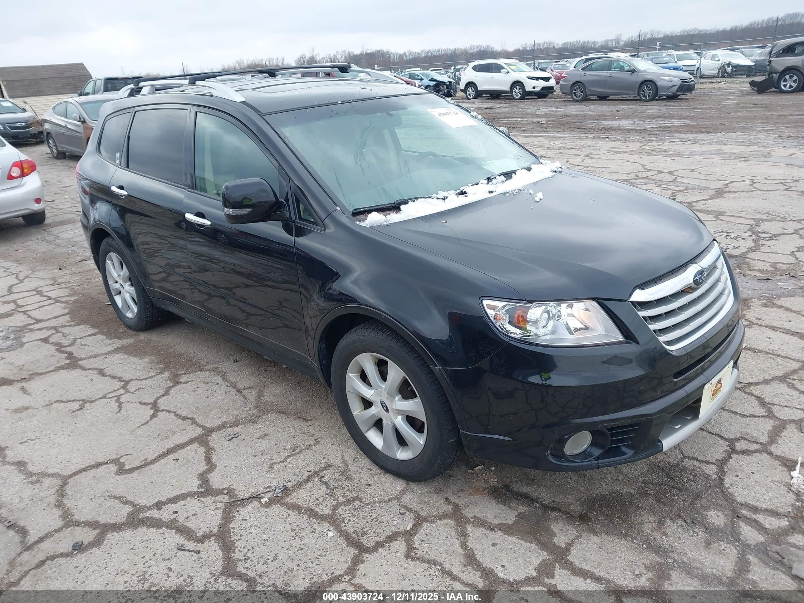 2010 Subaru Tribeca 3.6r Touring Black vin: 4S4WX9HD8A4400752