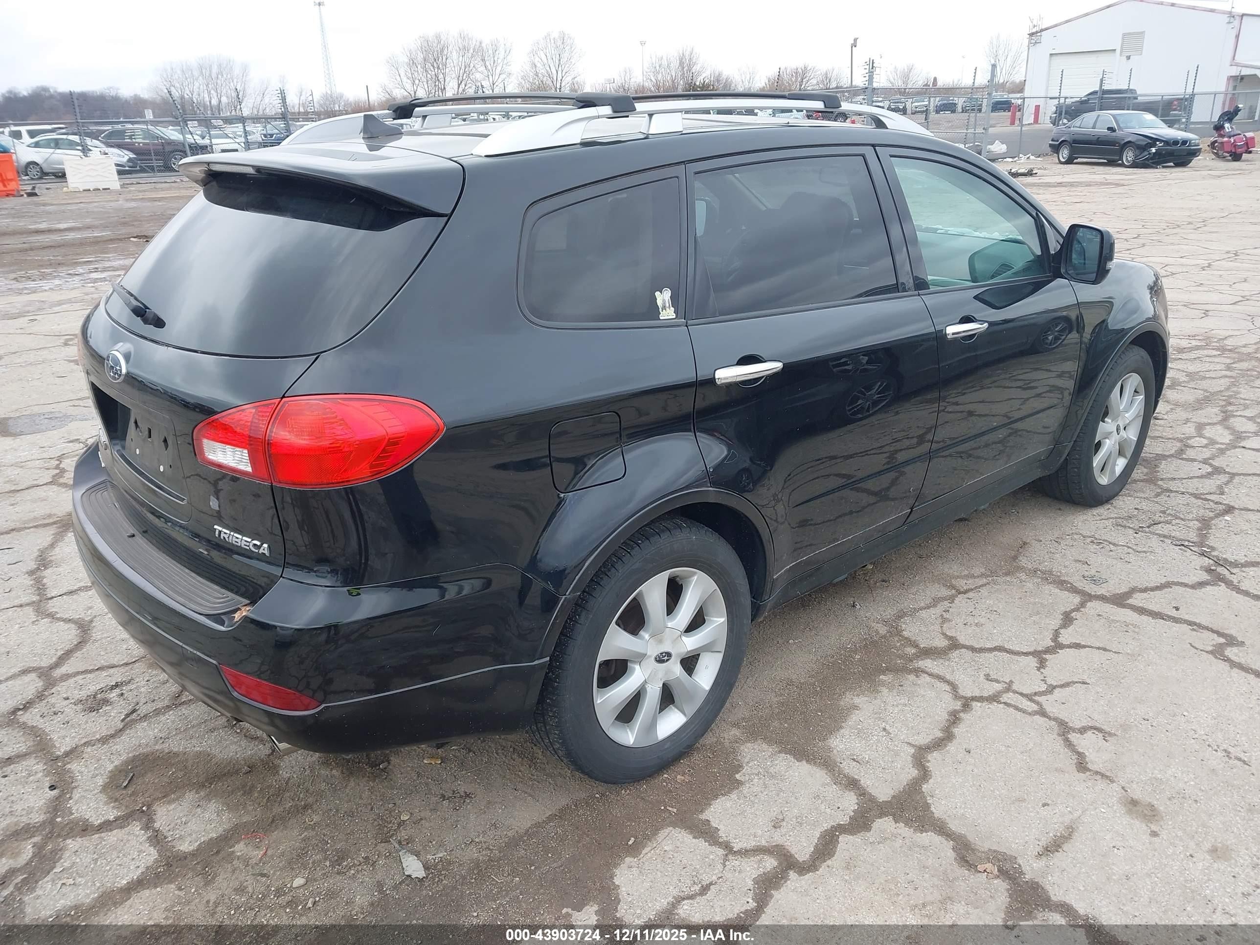 2010 Subaru Tribeca 3.6r Touring Black vin: 4S4WX9HD8A4400752