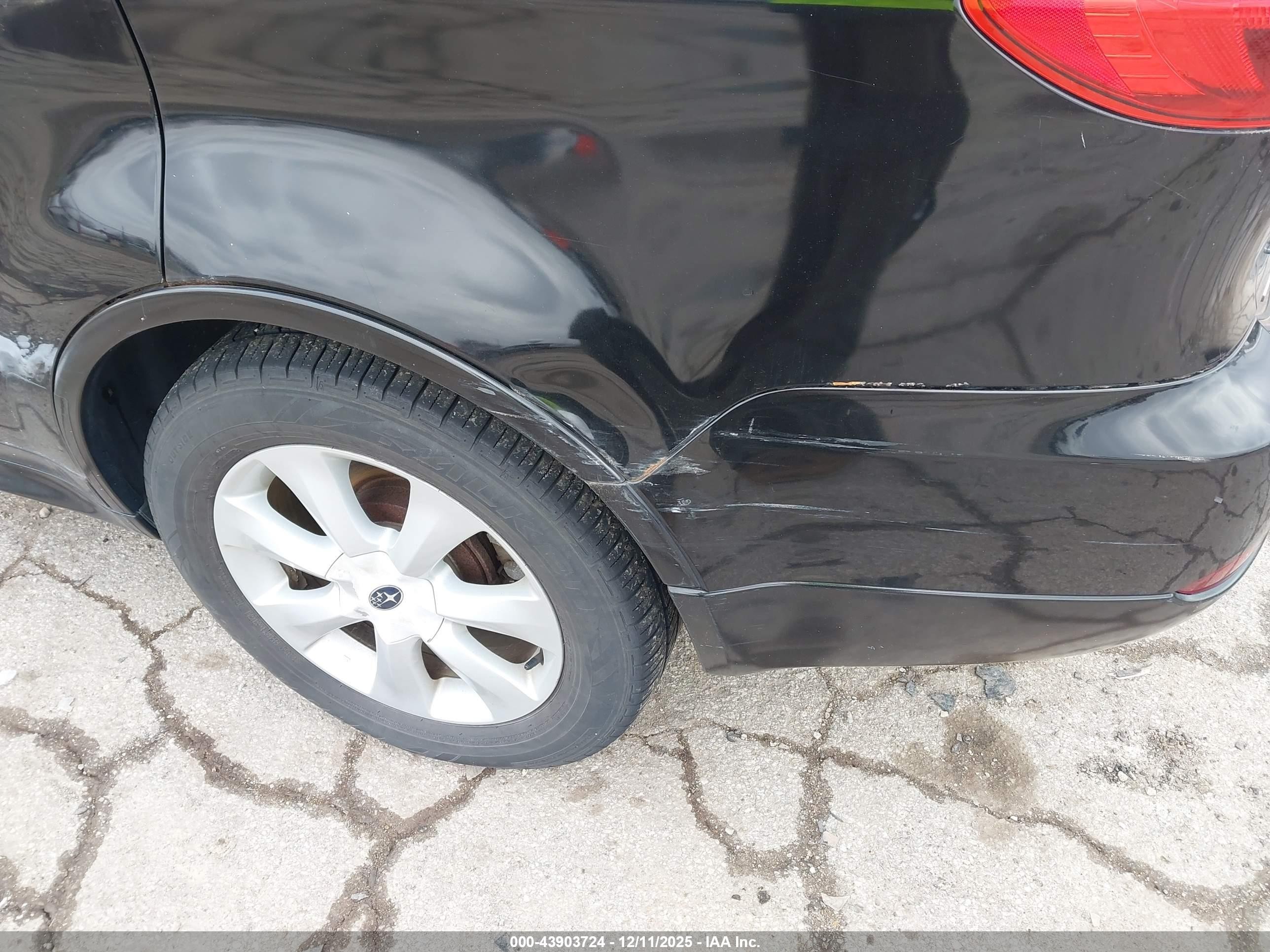 2010 Subaru Tribeca 3.6r Touring Black vin: 4S4WX9HD8A4400752