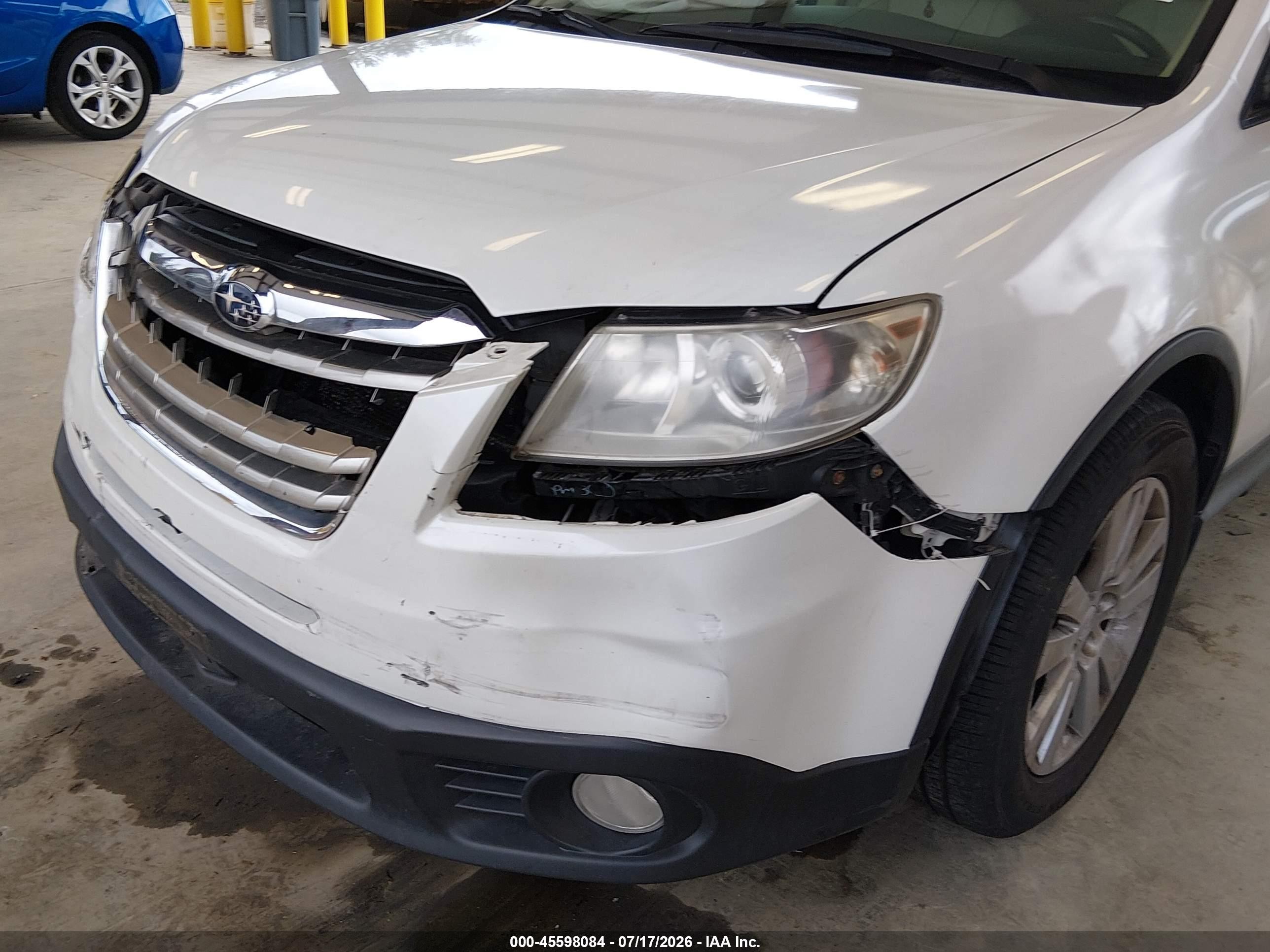 2010 Subaru Tribeca 3.6r Limited Cream vin: 4S4WX9HDXA4402177