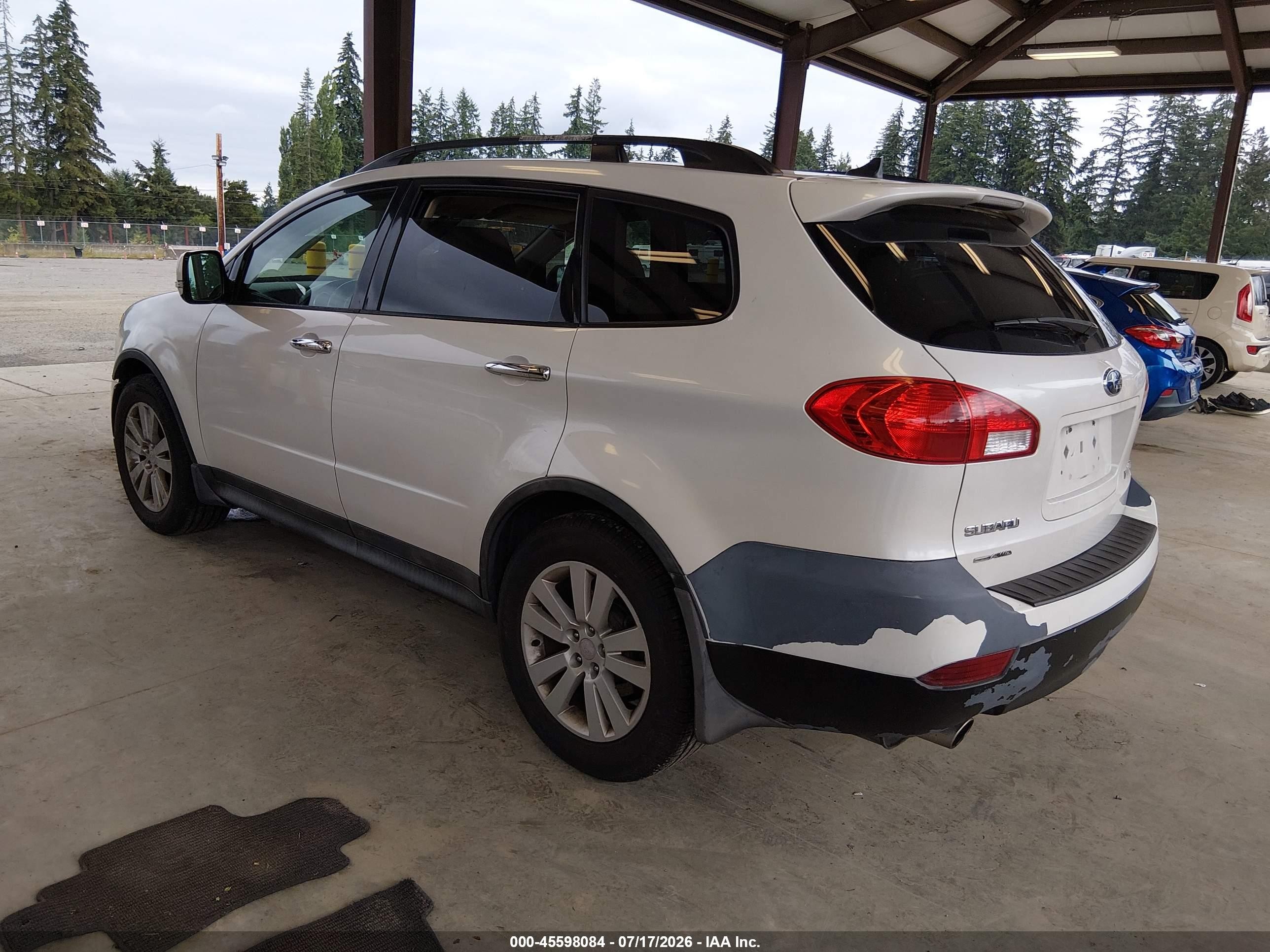 2010 Subaru Tribeca 3.6r Limited Cream vin: 4S4WX9HDXA4402177