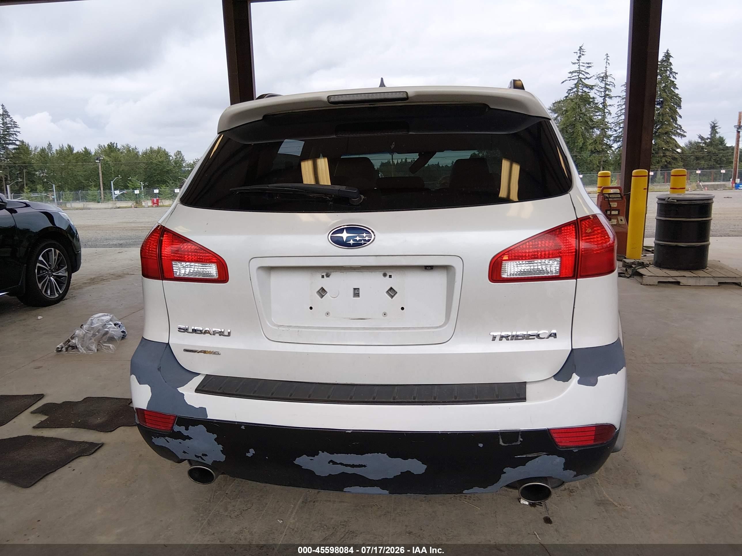 2010 Subaru Tribeca 3.6r Limited Cream vin: 4S4WX9HDXA4402177