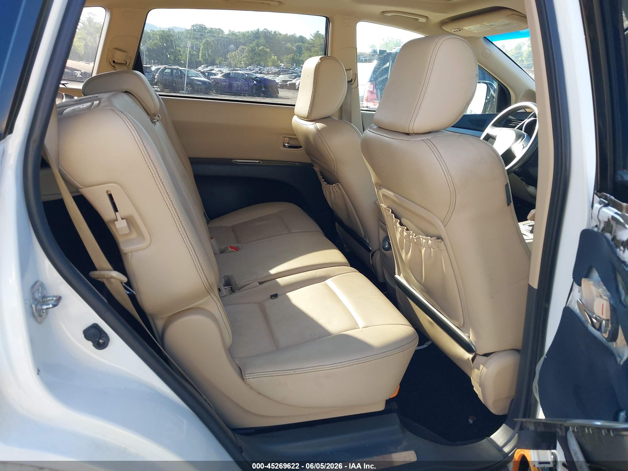 2013 Subaru Tribeca 3.6r Limited White vin: 4S4WX9HDXD4401499