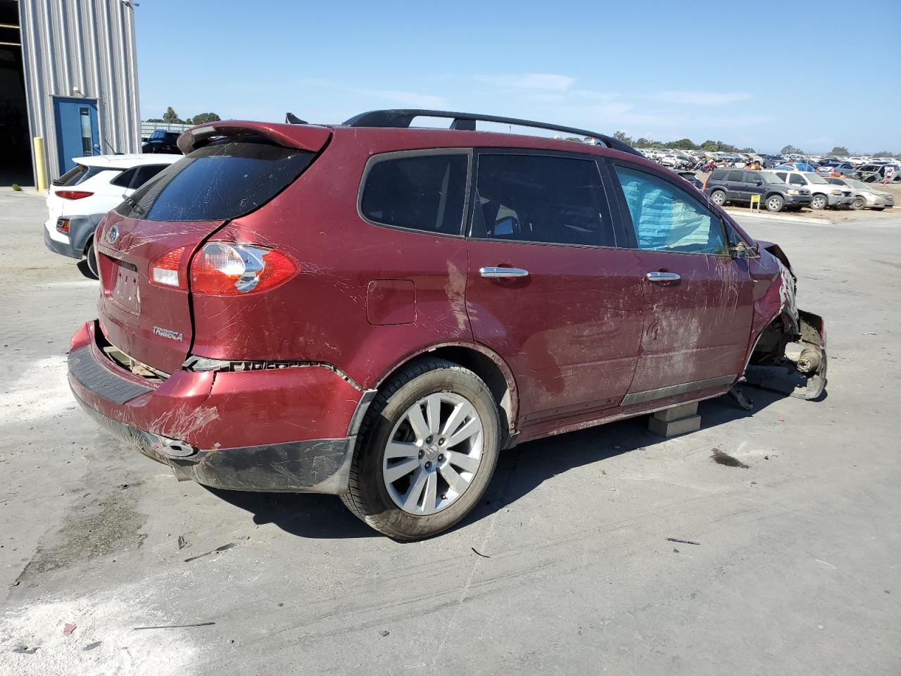 2014 Subaru Tribeca Limited Red vin: 4S4WX9KD3E4400219