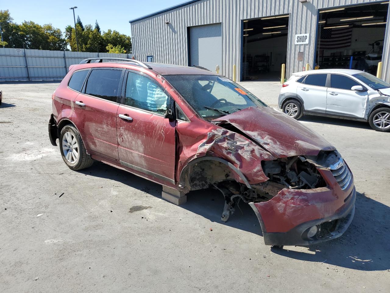 2014 Subaru Tribeca Limited Red vin: 4S4WX9KD3E4400219