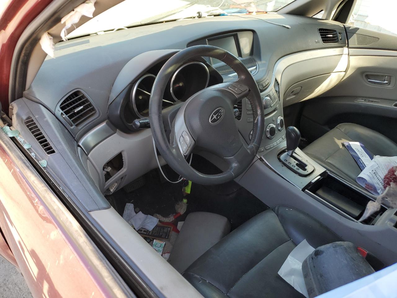 2014 Subaru Tribeca Limited Red vin: 4S4WX9KD3E4400219