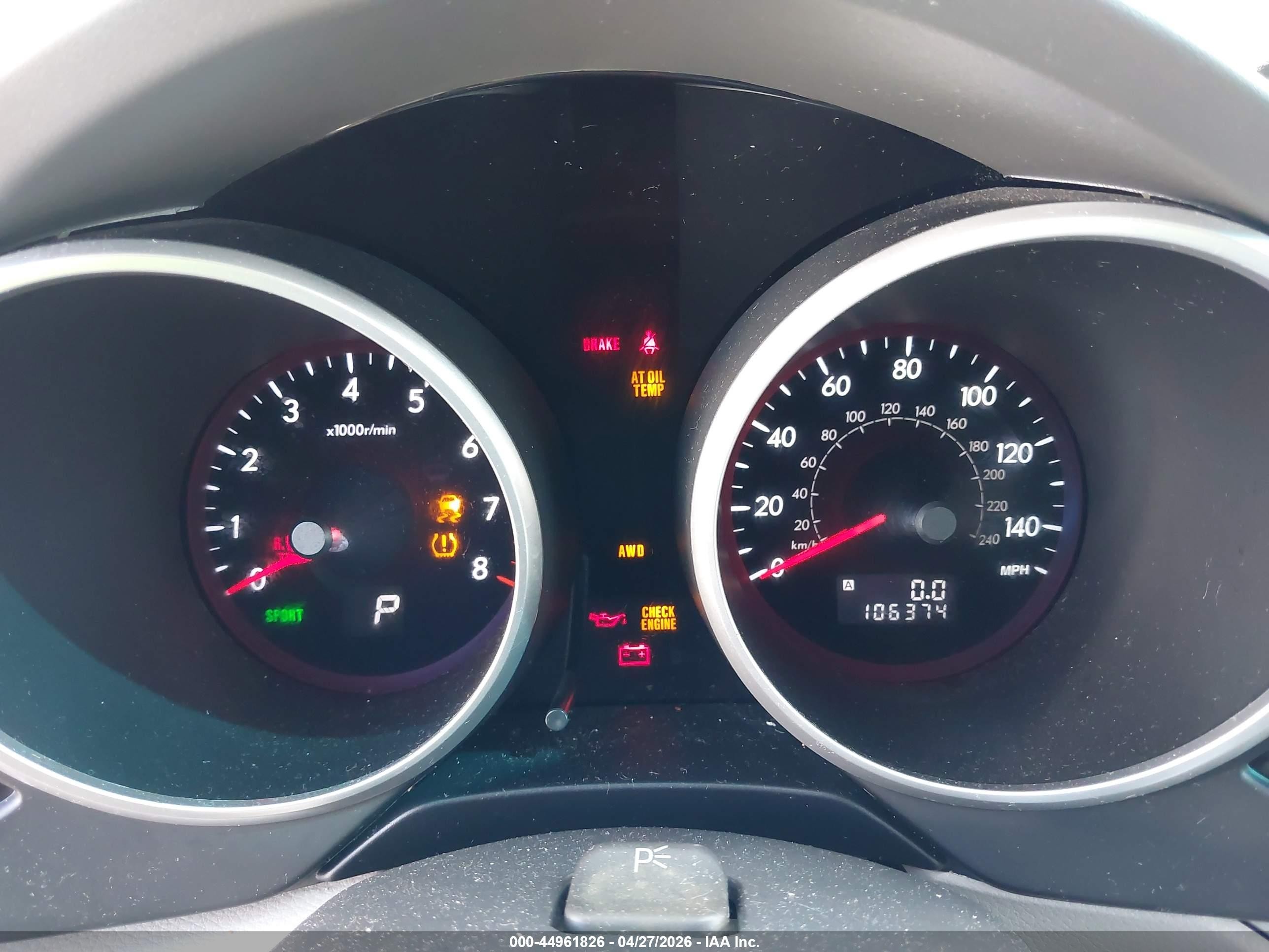 2012 Subaru Tribeca 3.6r Limited Gray vin: 4S4WX9KD6C4400180