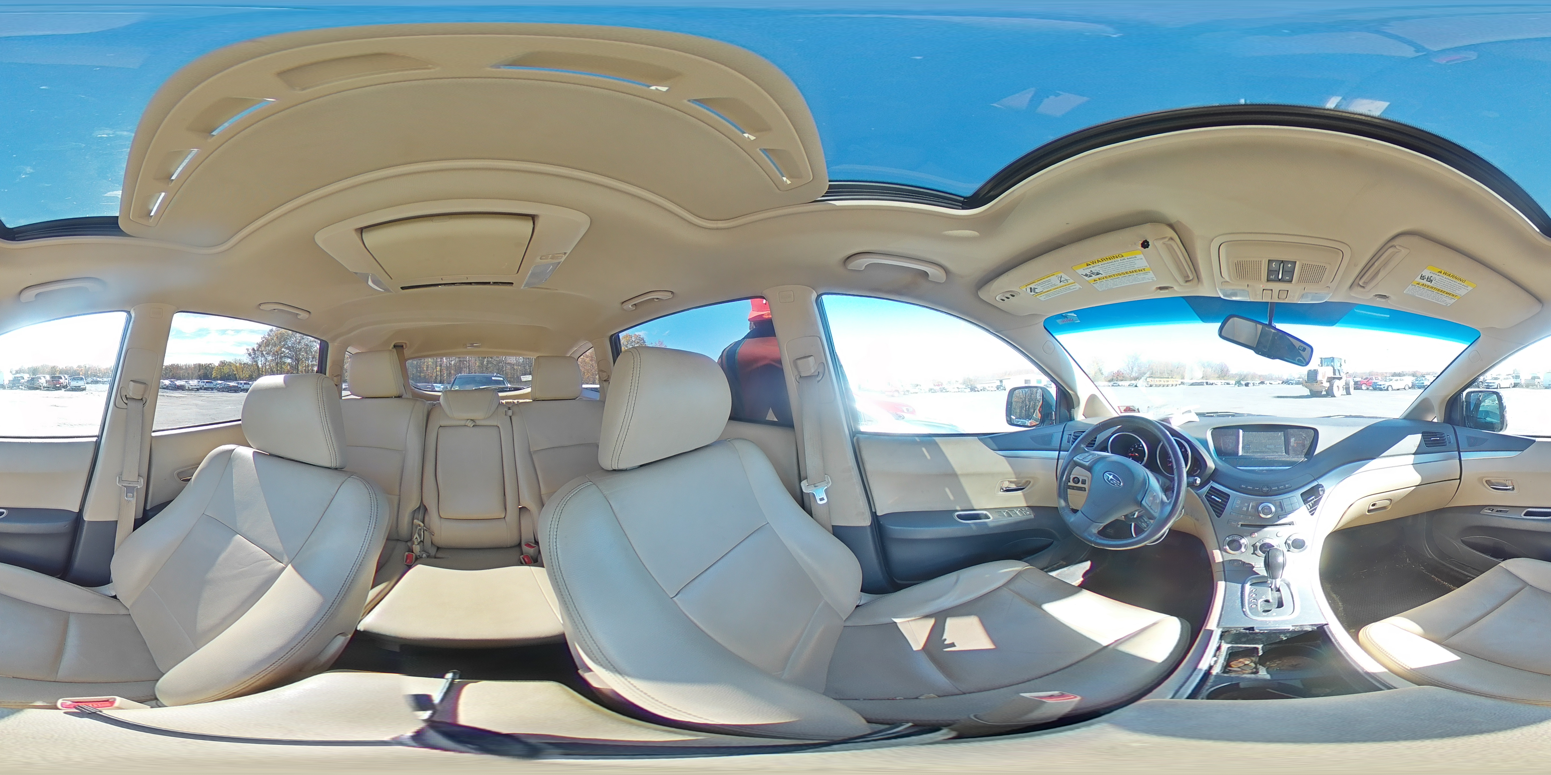 2014 Subaru Tribeca Limited Белый vin: 4S4WX9KD6E4400554