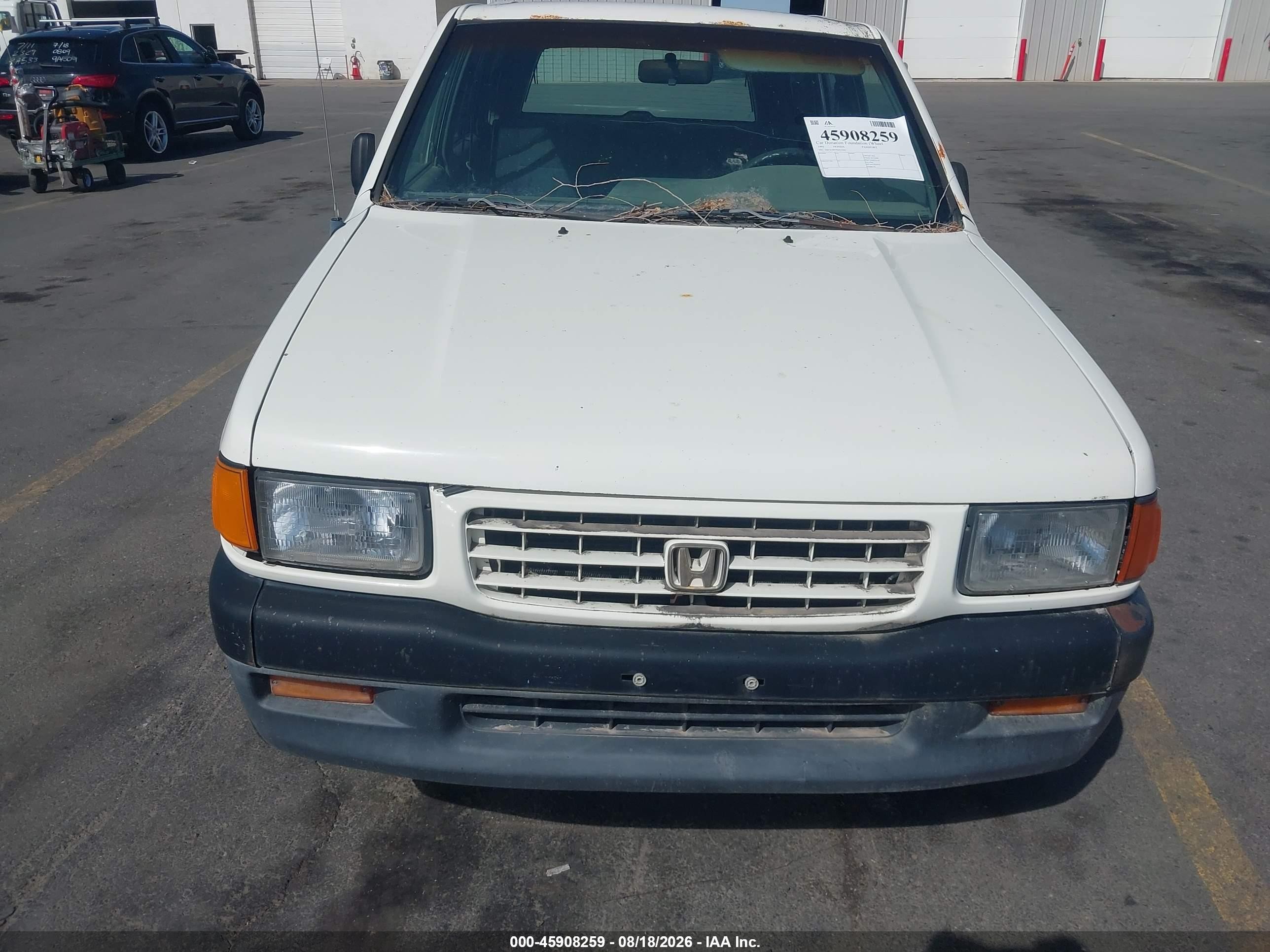 1995 Honda Passport Ex/lx White vin: 4S6CK58V7S4423466