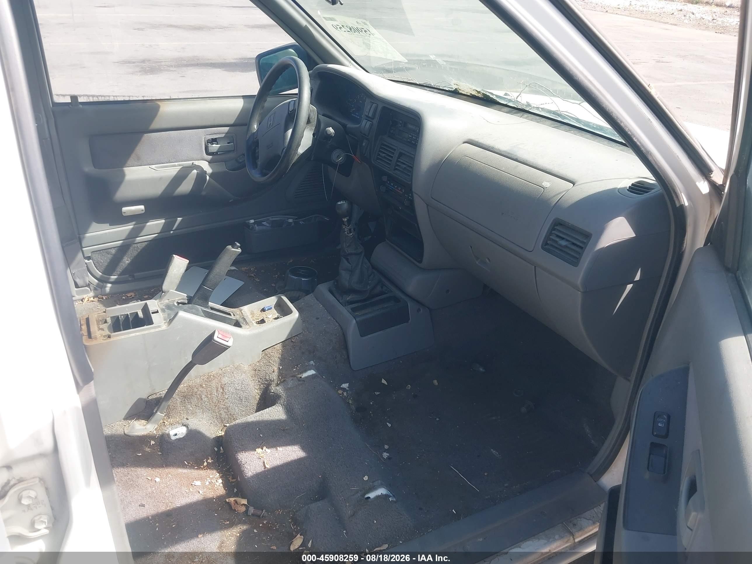 1995 Honda Passport Ex/lx White vin: 4S6CK58V7S4423466