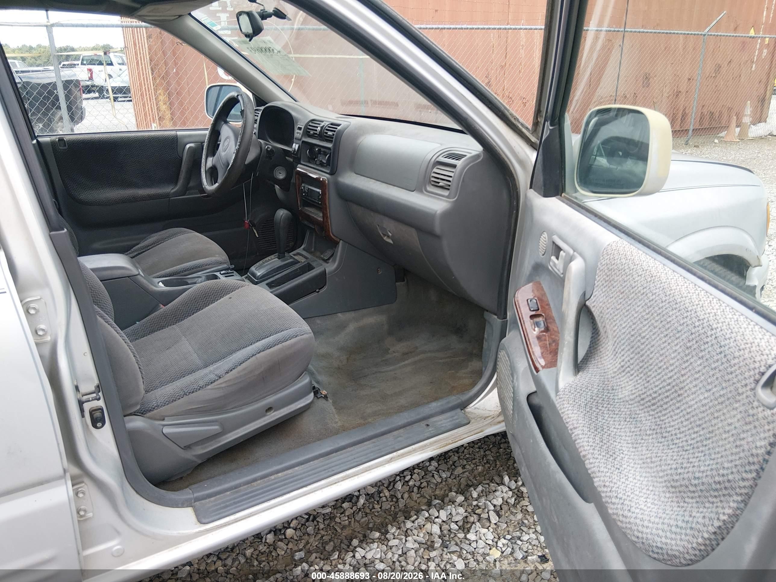1999 Honda Passport Ex/lx Gray vin: 4S6CK58W0X4409036