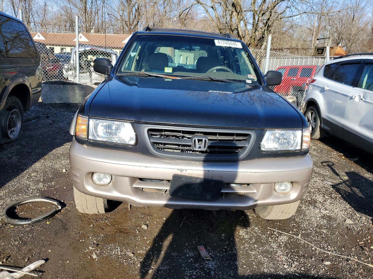 2001 Honda Passport Ex Black vin: 4S6CK58W114411885