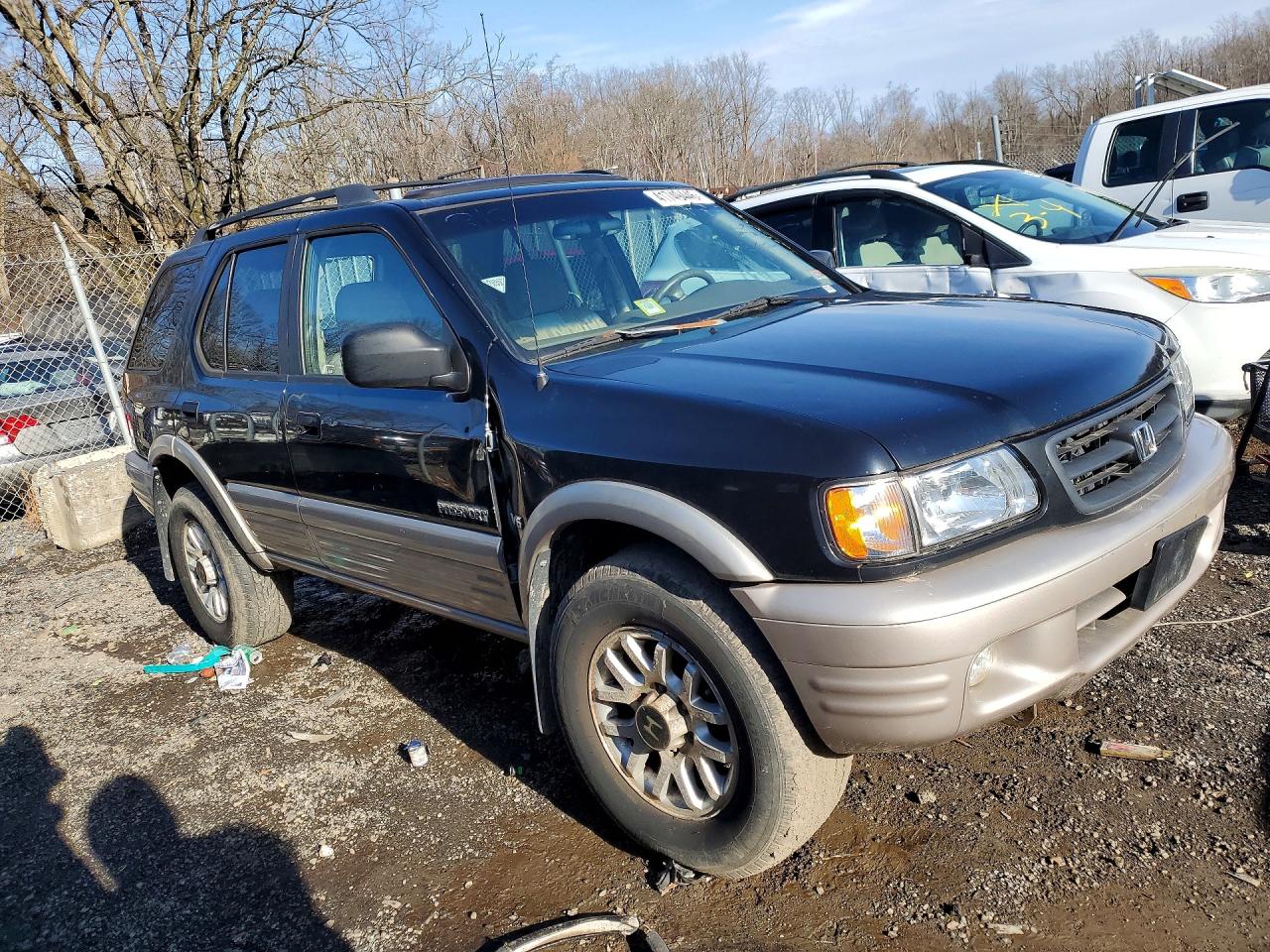 2001 Honda Passport Ex Black vin: 4S6CK58W114411885