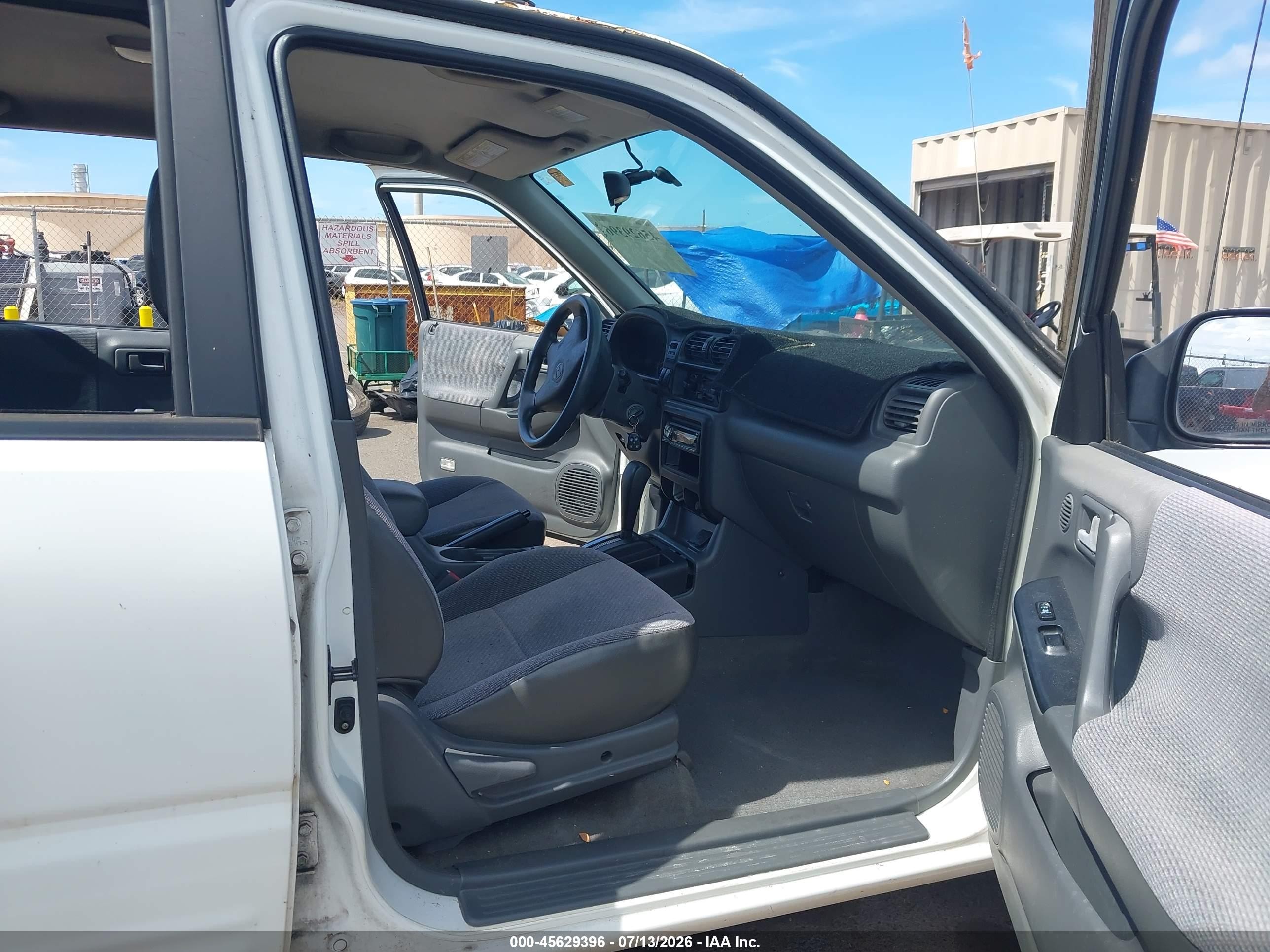 2002 Honda Passport Ex/lx White vin: 4S6CK58W124404212