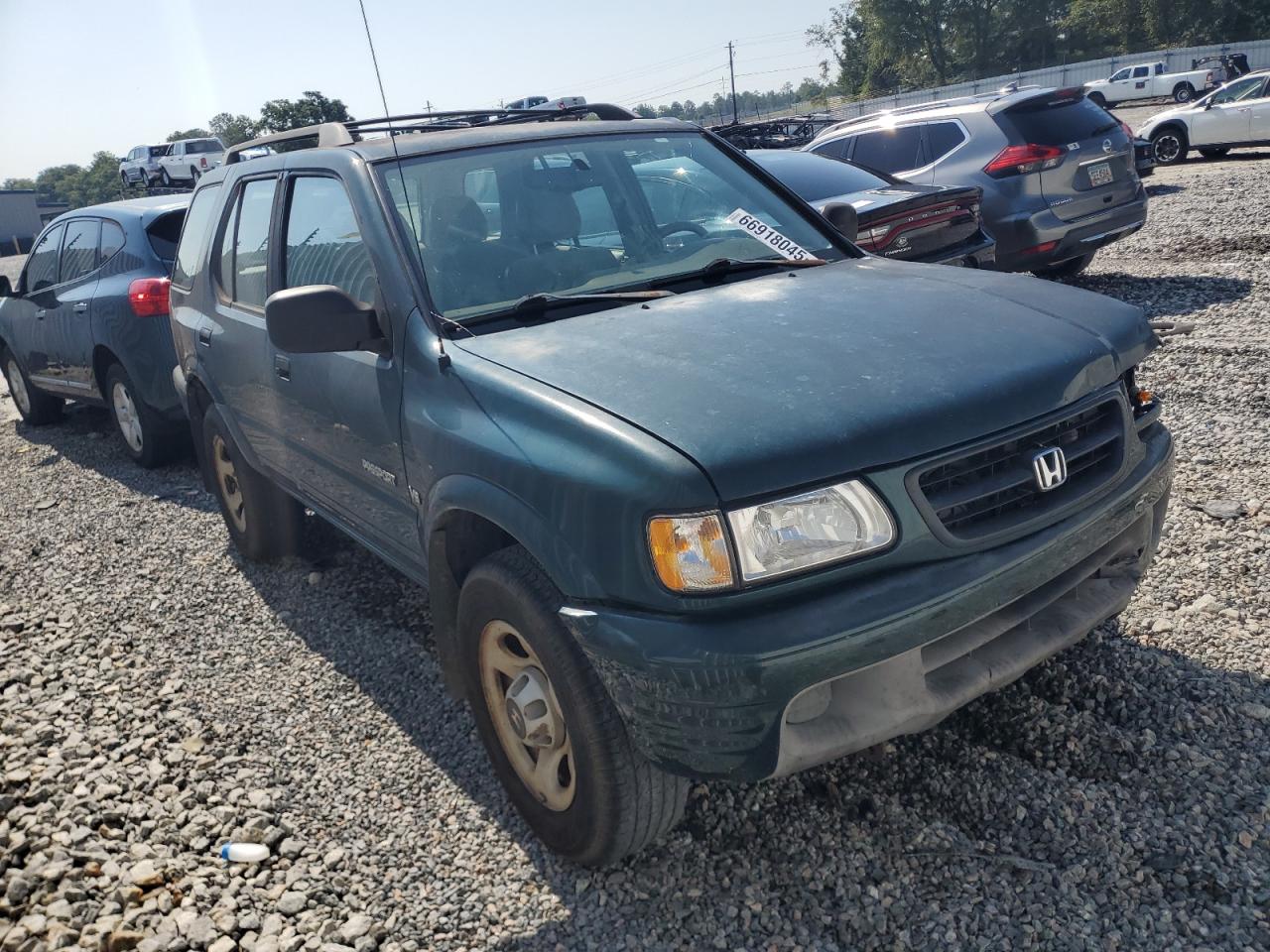 2000 Honda Passport Ex Green vin: 4S6CK58W1Y4420080