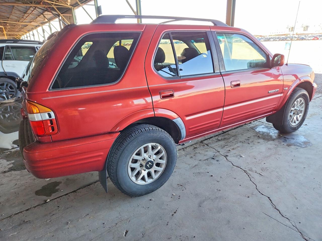2000 Honda Passport Ex Красный vin: 4S6CK58W3Y4405595