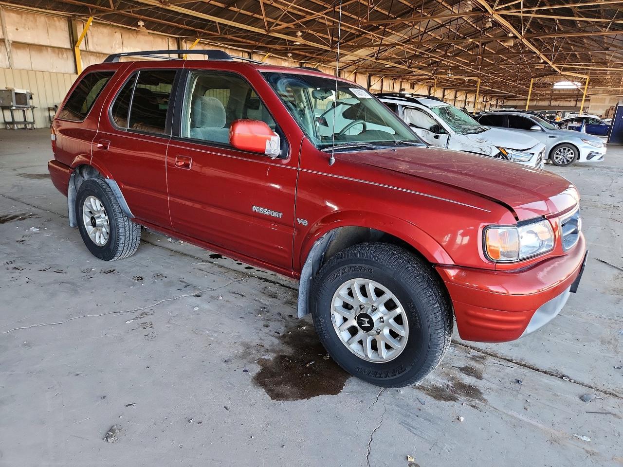 2000 Honda Passport Ex Красный vin: 4S6CK58W3Y4405595