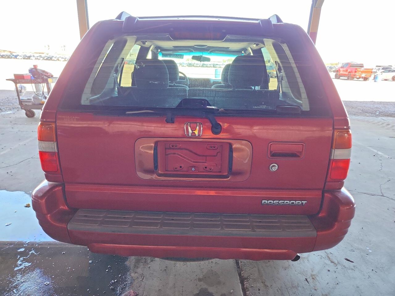 2000 Honda Passport Ex Красный vin: 4S6CK58W3Y4405595