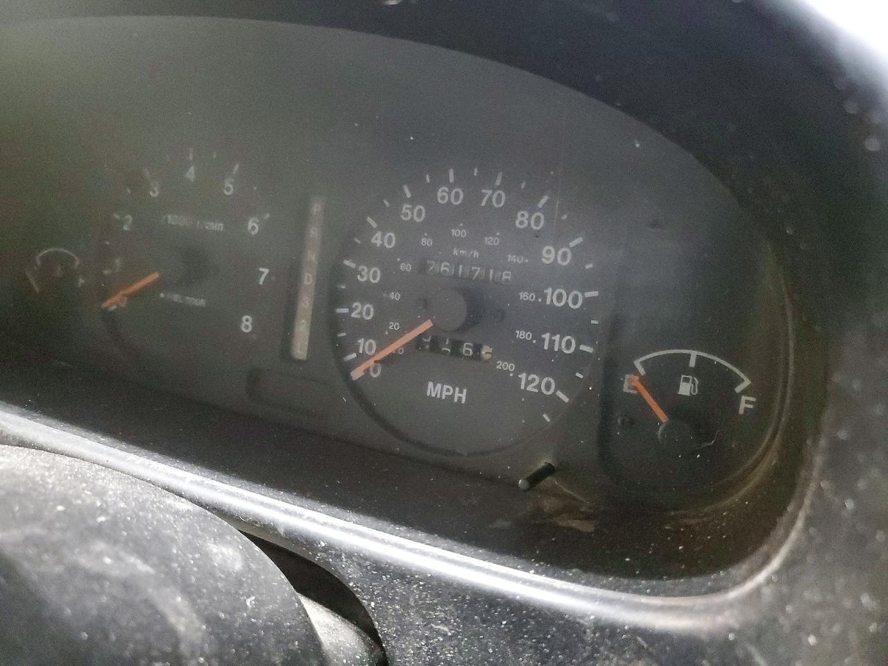 1998 Honda Passport Ex Black vin: 4S6CK58W4W4421821
