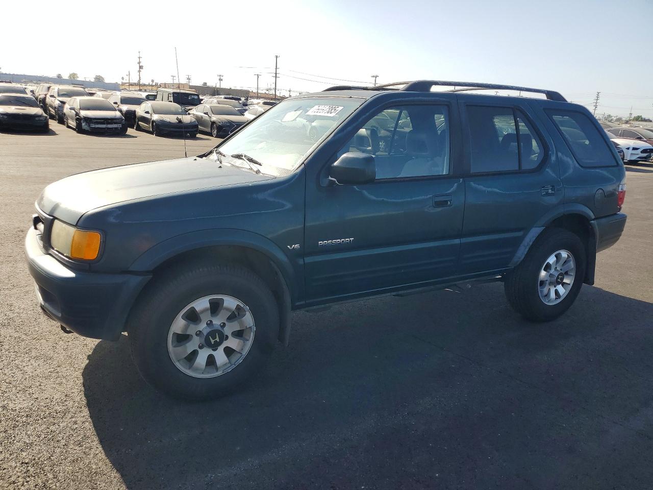 1999 Honda Passport Ex Green vin: 4S6CK58W4X4413669