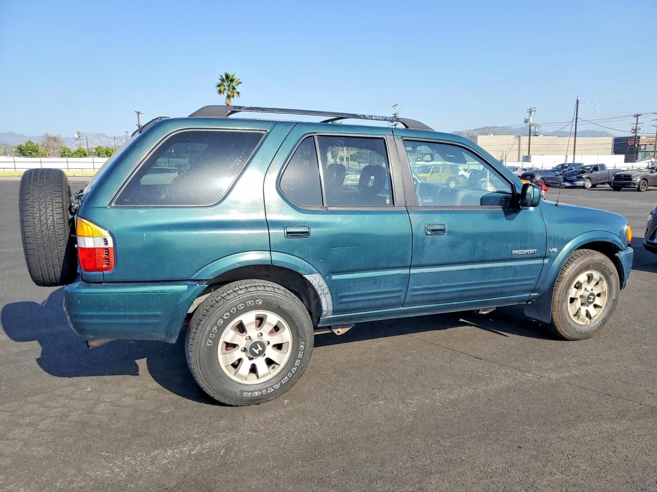 1999 Honda Passport Ex Green vin: 4S6CK58W4X4413669