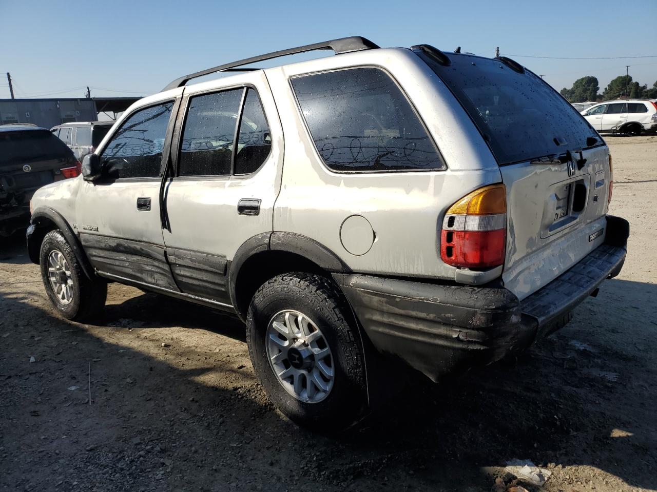 2001 Honda Passport Ex Silver vin: 4S6CK58W514407886