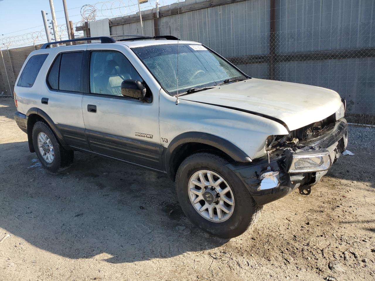 2001 Honda Passport Ex Silver vin: 4S6CK58W514407886