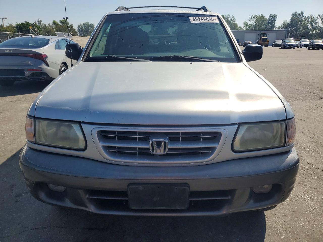 2001 Honda Passport Ex Silver vin: 4S6CK58W514412909