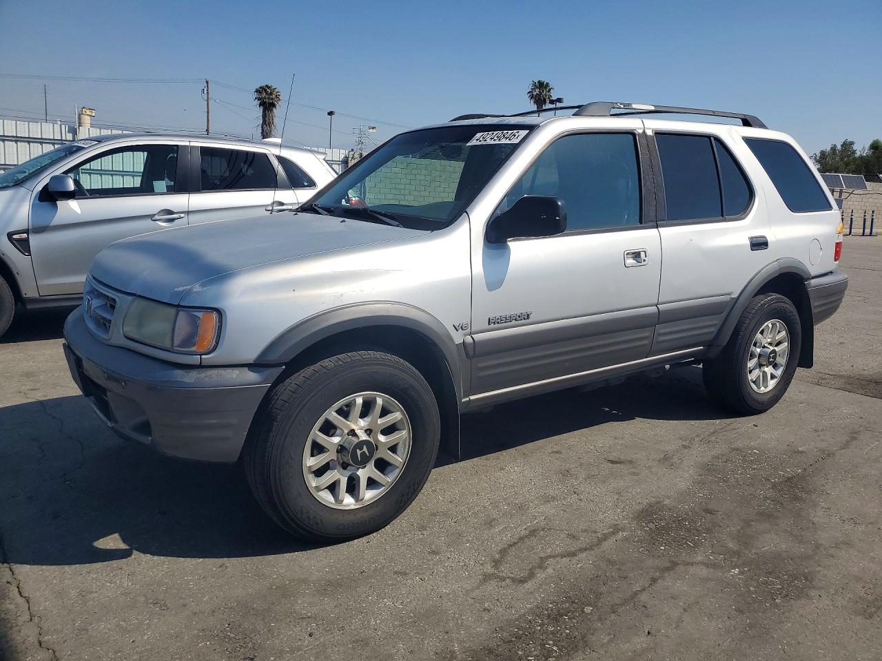 2001 Honda Passport Ex Silver vin: 4S6CK58W514412909