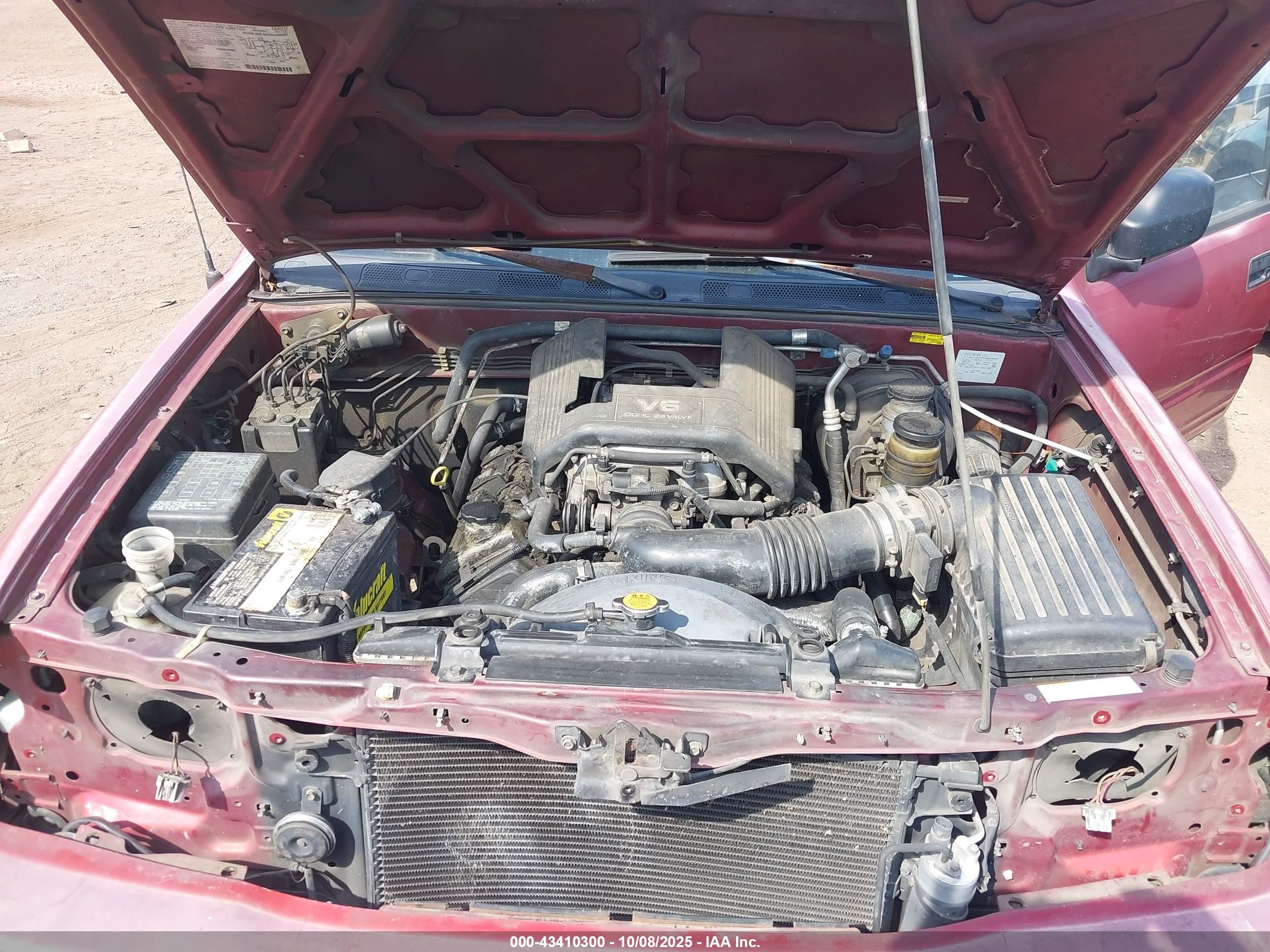 1998 Honda Passport Ex/lx Red vin: 4S6CK58W6W4420329