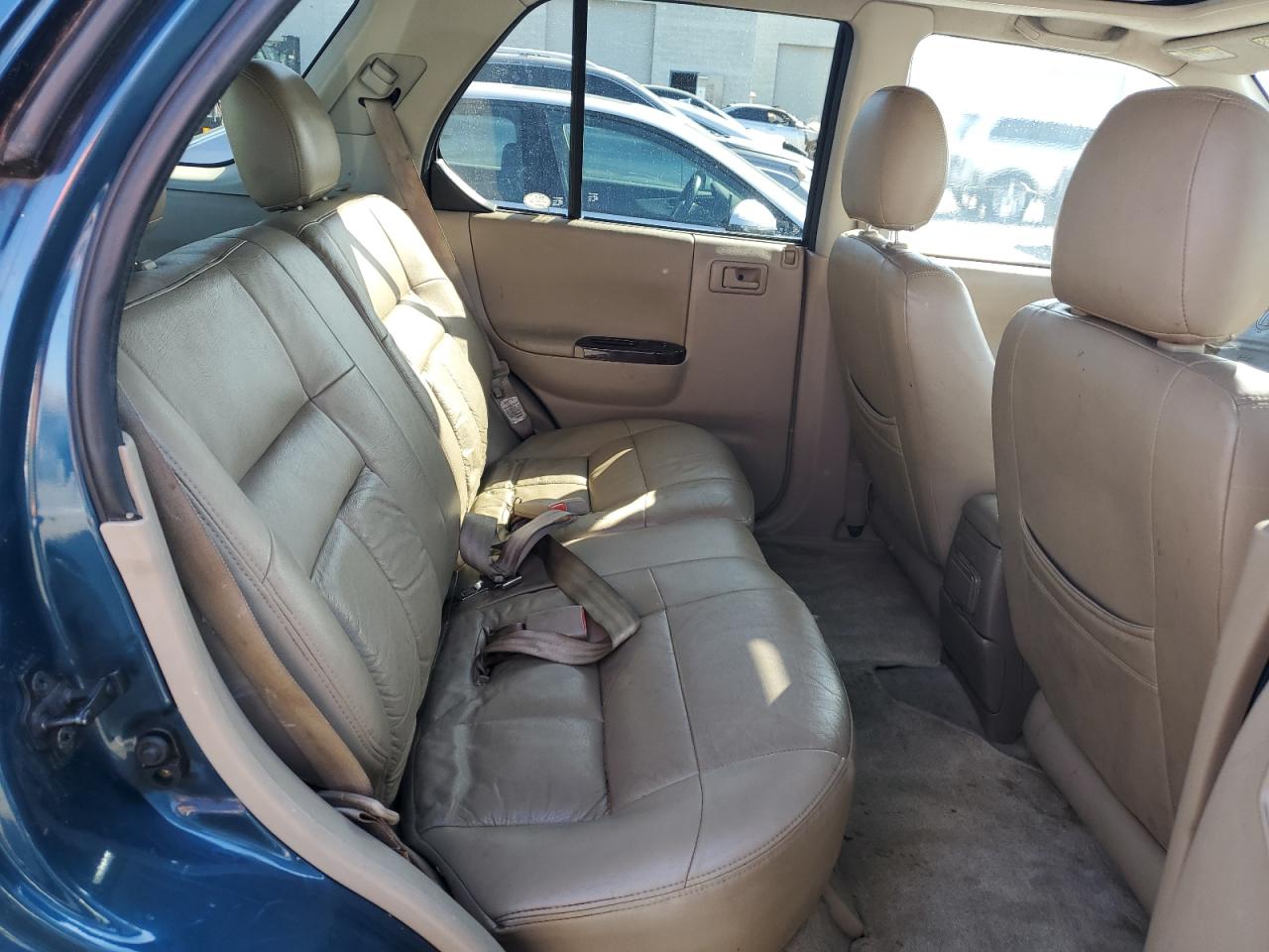 2000 Honda Passport Ex Blue vin: 4S6CK58W6Y4400438