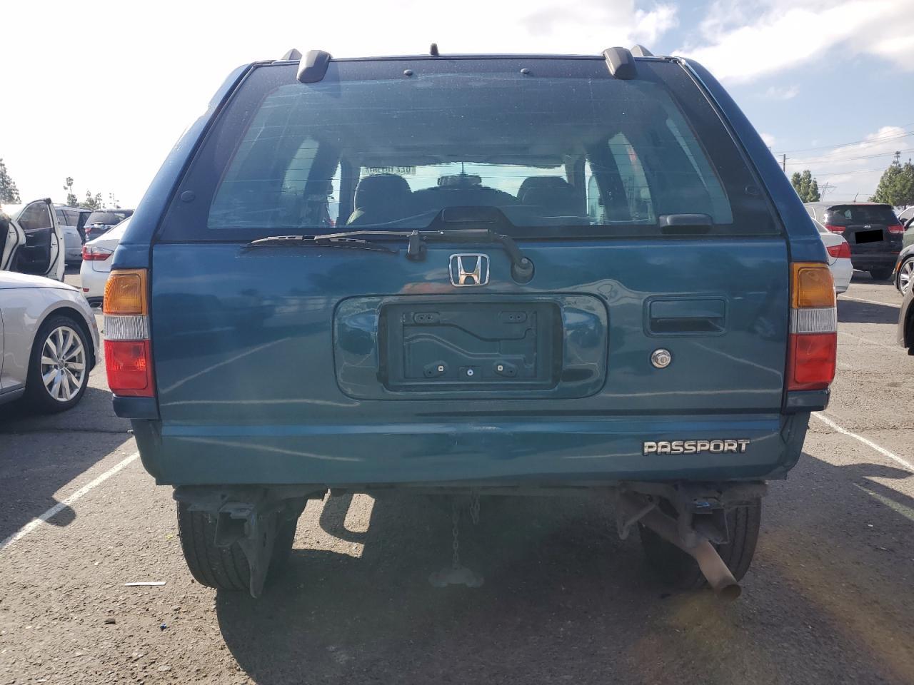 2000 Honda Passport Ex Blue vin: 4S6CK58W6Y4400438