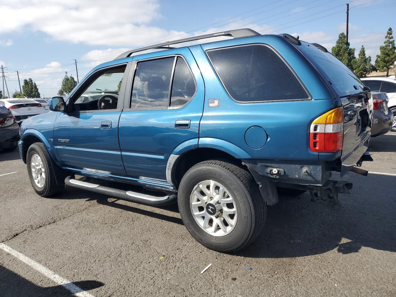 2000 Honda Passport Ex Blue vin: 4S6CK58W6Y4400438