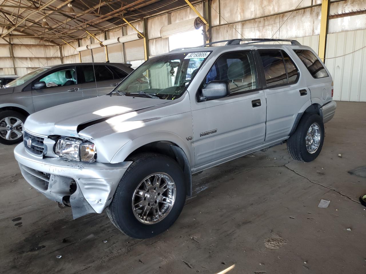 2000 Honda Passport Ex Silver vin: 4S6CK58W6Y4409186