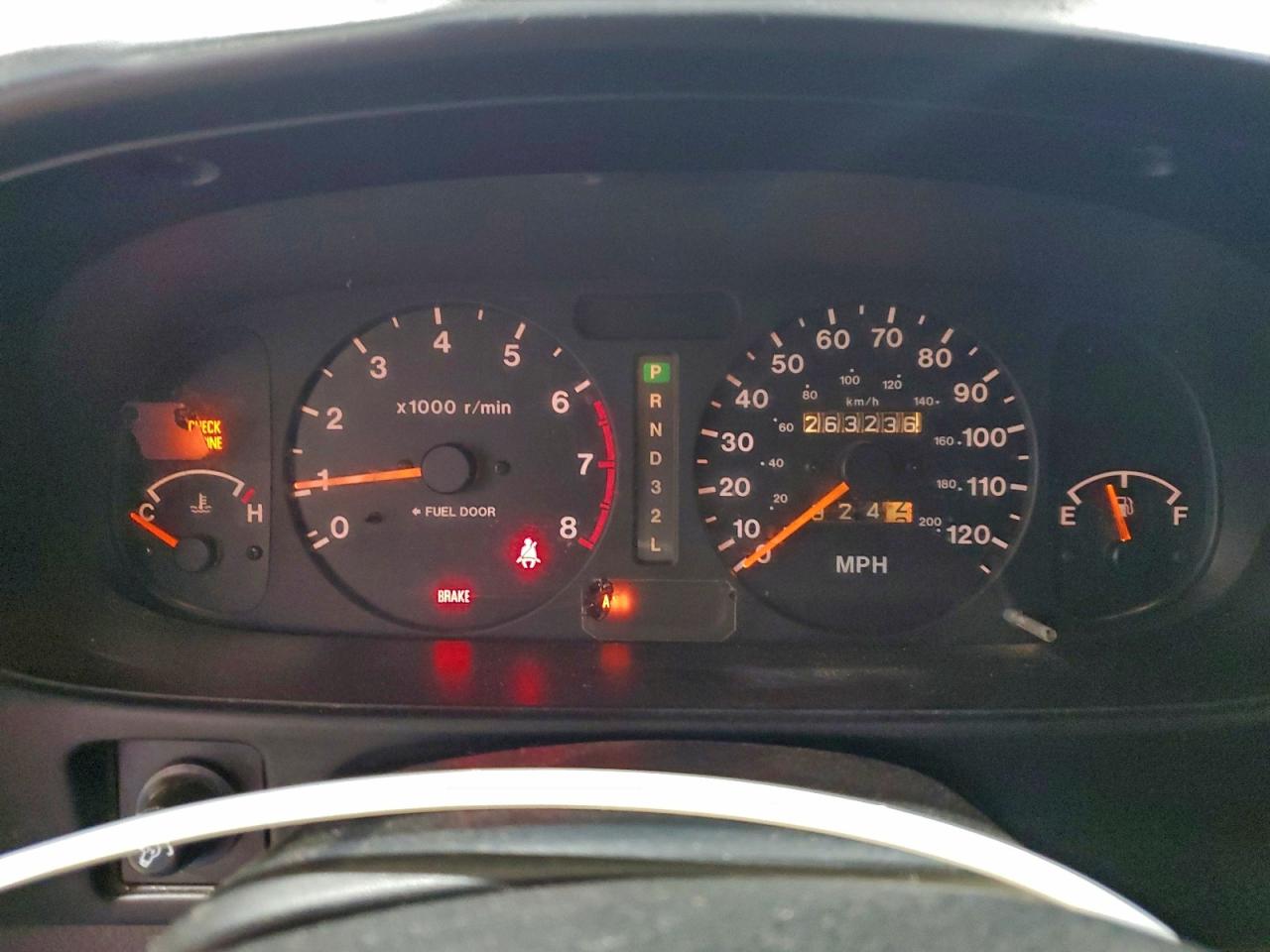 1999 Honda Passport Ex Серебряный vin: 4S6CK58W8X4413903