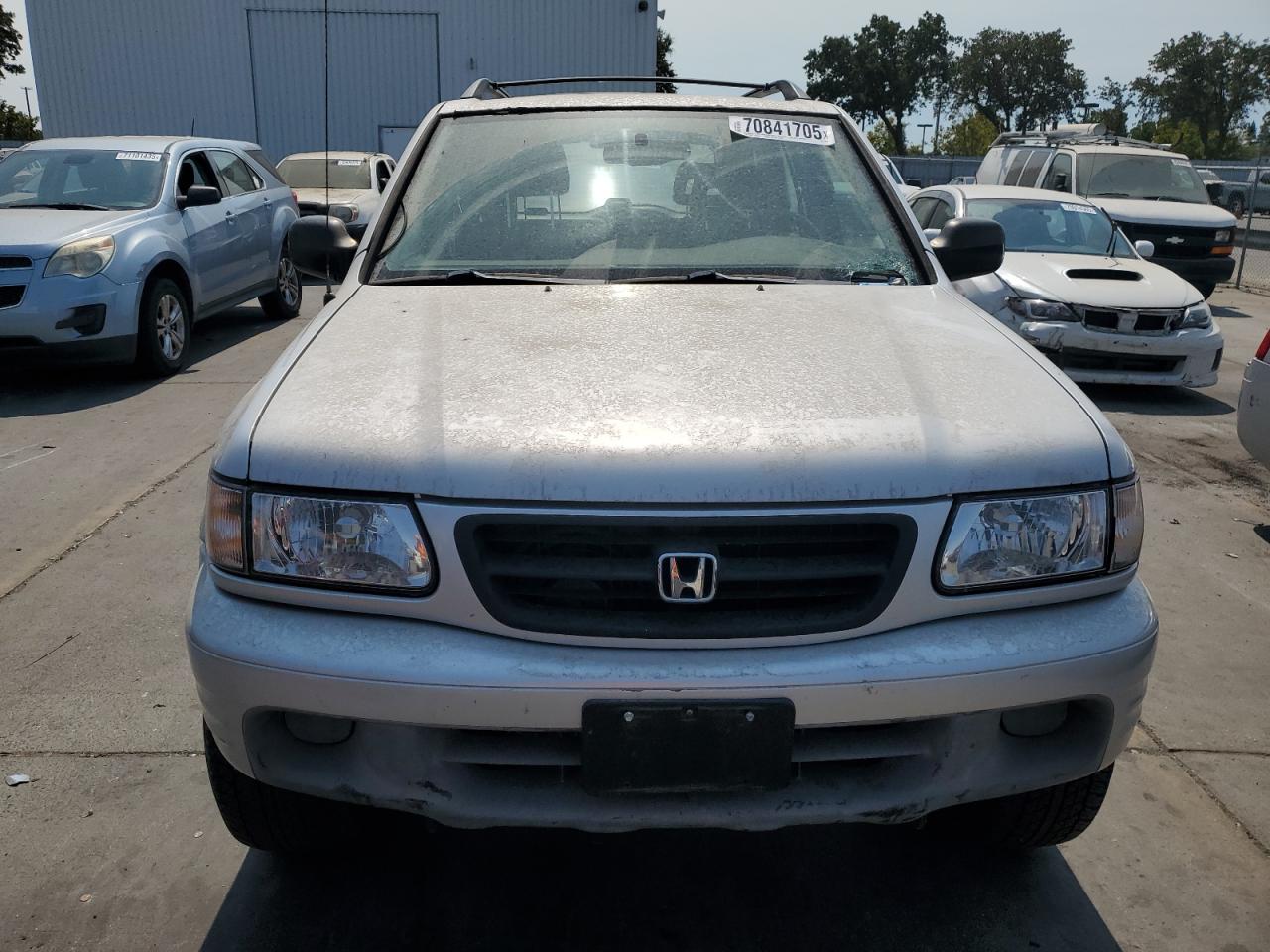 2001 Honda Passport Ex Silver vin: 4S6CK58WX14408032