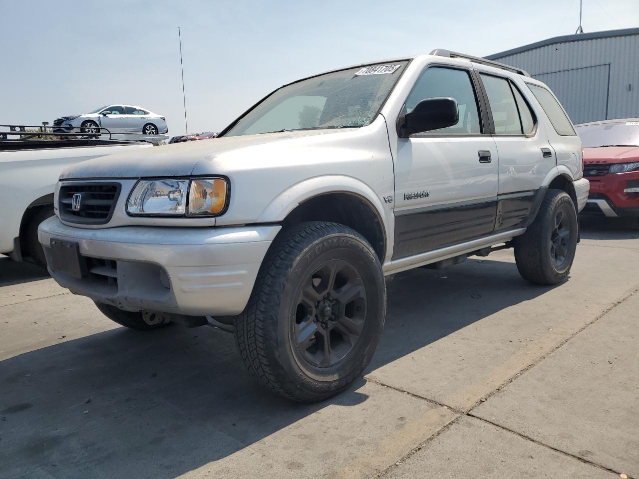 2001 Honda Passport Ex Silver vin: 4S6CK58WX14408032