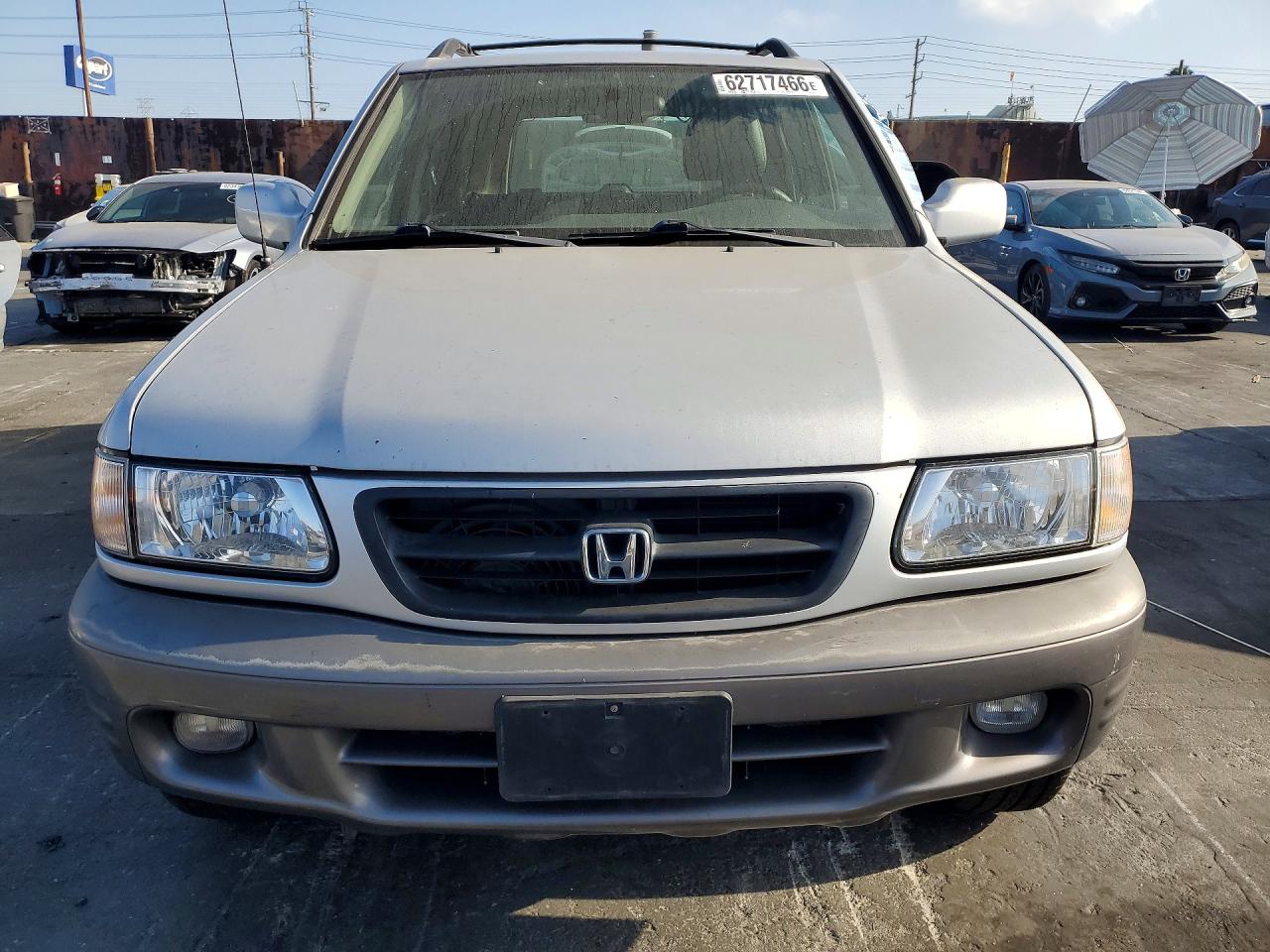 2002 Honda Passport Ex Silver vin: 4S6CK58WX24405116
